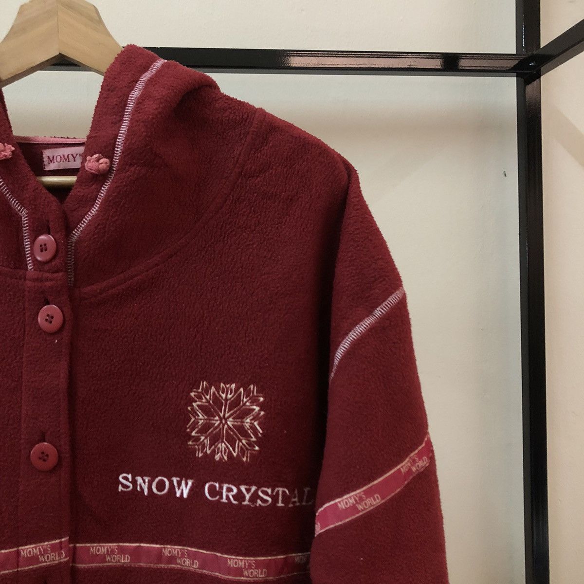 Japanese Brand VINTAGE MOMY'S WORLD FLEECE JACKET ISSEY MIYAKE STYLE Size US L / EU 52-54 / 3 - 5 Thumbnail