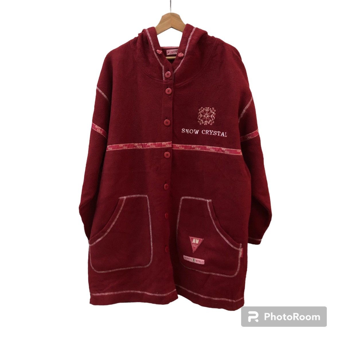 Japanese Brand VINTAGE MOMY'S WORLD FLEECE JACKET ISSEY MIYAKE STYLE Size US L / EU 52-54 / 3 - 1 Thumbnail