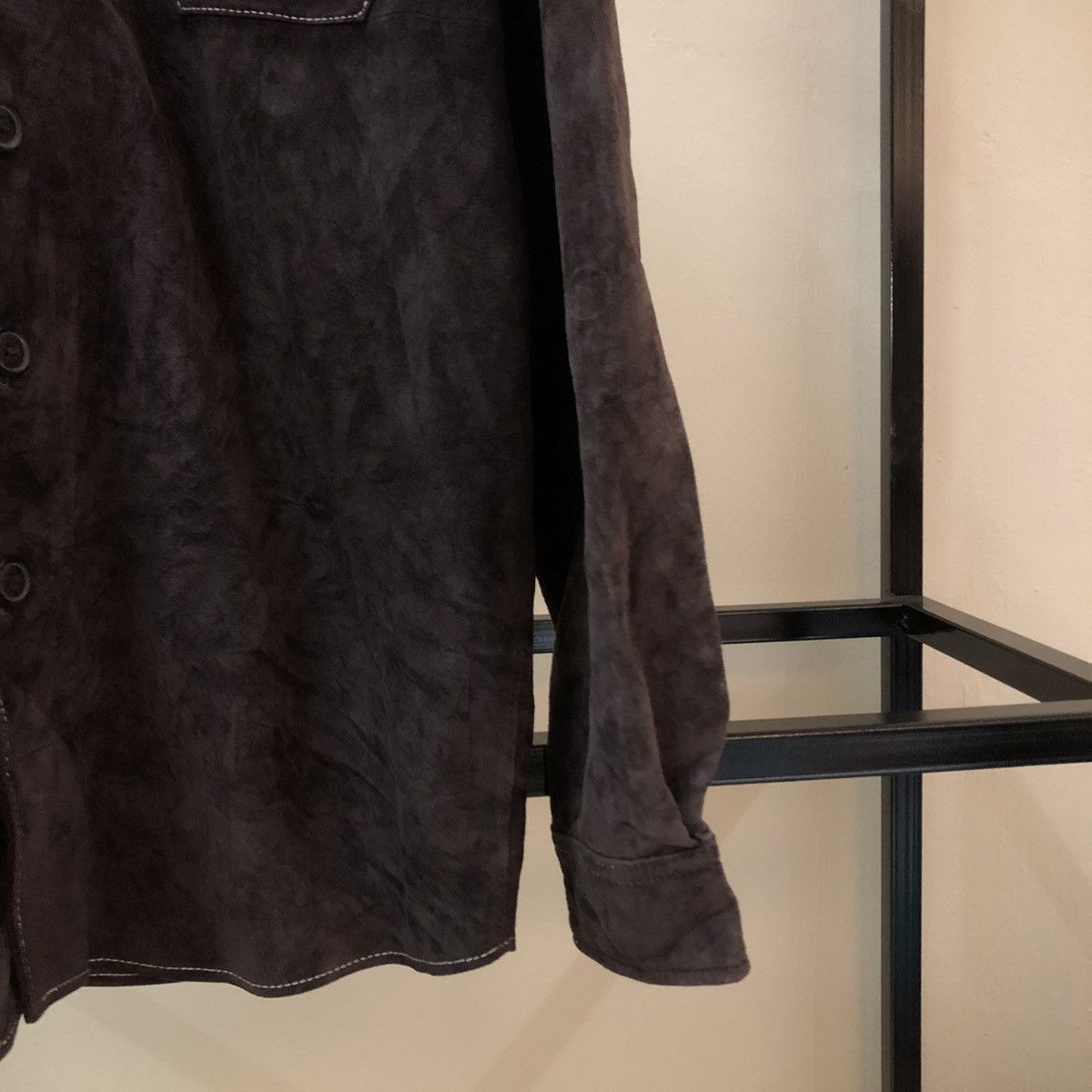 Japanese Brand VINTAGE LEATHER SHIRT JACKET CLALBORNE JAPAN Size US S / EU 44-46 / 1 - 4 Thumbnail