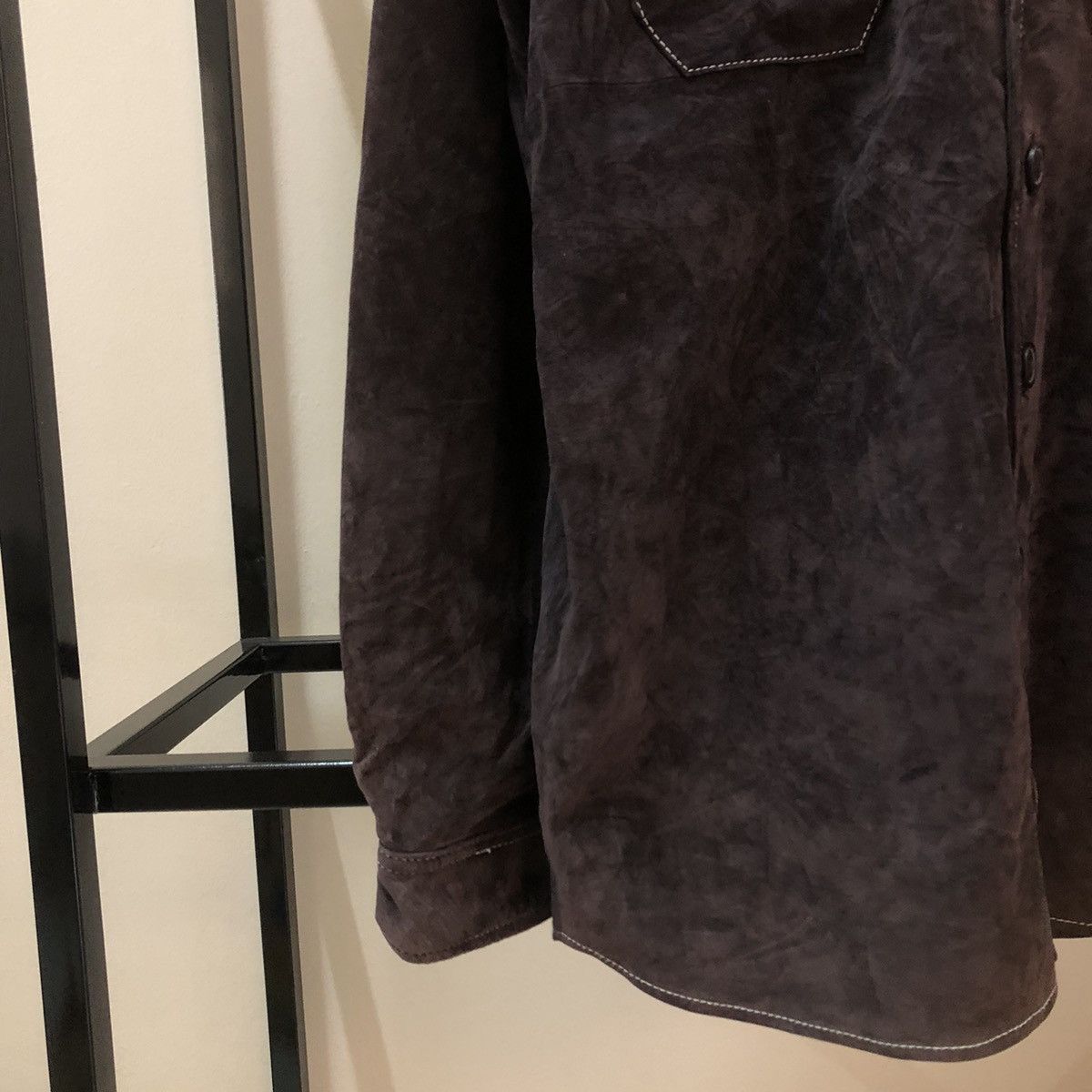 Japanese Brand VINTAGE LEATHER SHIRT JACKET CLALBORNE JAPAN Size US S / EU 44-46 / 1 - 3 Thumbnail