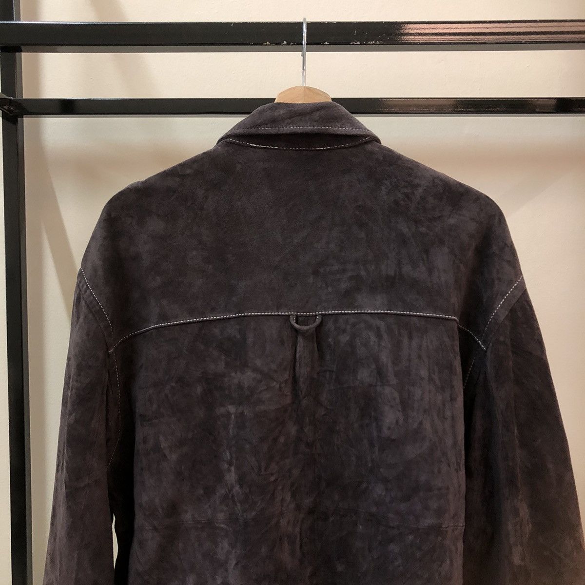 Japanese Brand VINTAGE LEATHER SHIRT JACKET CLALBORNE JAPAN Size US S / EU 44-46 / 1 - 8 Thumbnail
