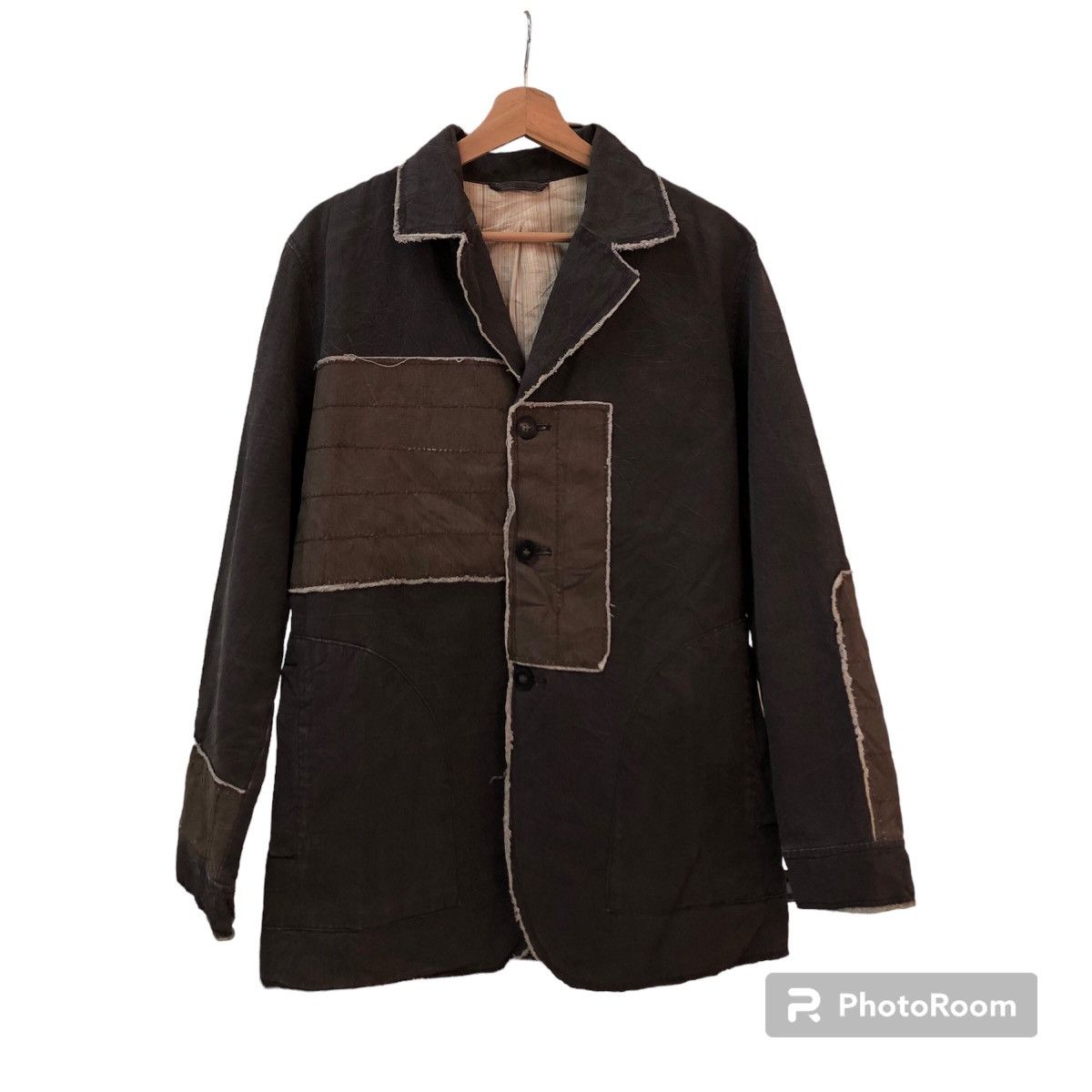 Japanese Brand VINTAGE PATCH WORK JACKET INSPIRED ISSEY MIYAKE JAPAN Size US M / EU 48-50 / 2 - 1 Thumbnail