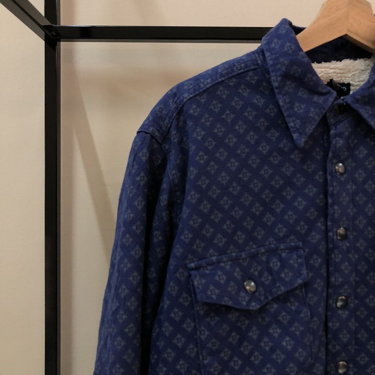 Flannel VINTAGE FLANNEL JACKET LANDS'END INSPIRED ISSEY MIYAKE Size US M / EU 48-50 / 2 - 6 Thumbnail
