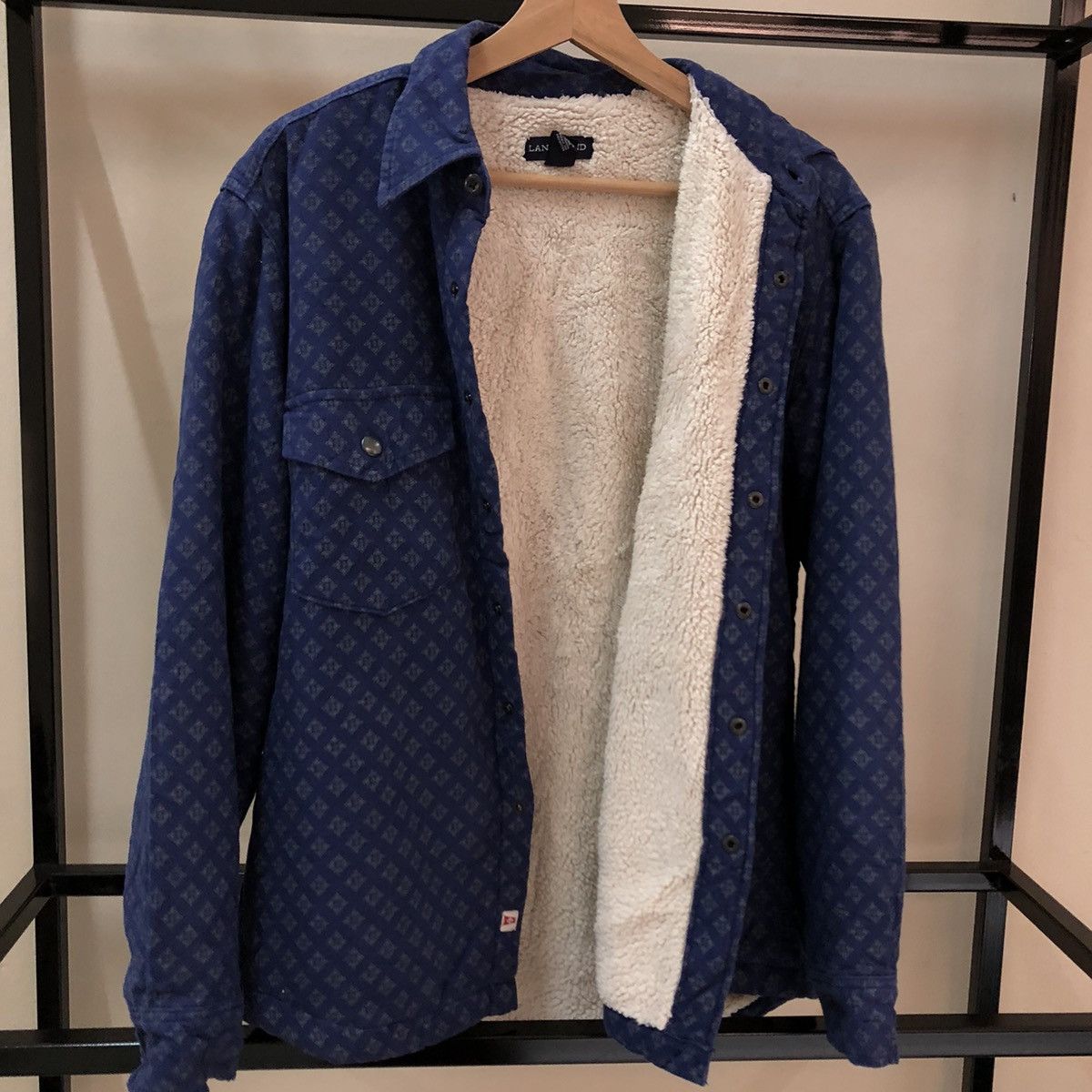 Flannel VINTAGE FLANNEL JACKET LANDS'END INSPIRED ISSEY MIYAKE Size US M / EU 48-50 / 2 - 10 Thumbnail