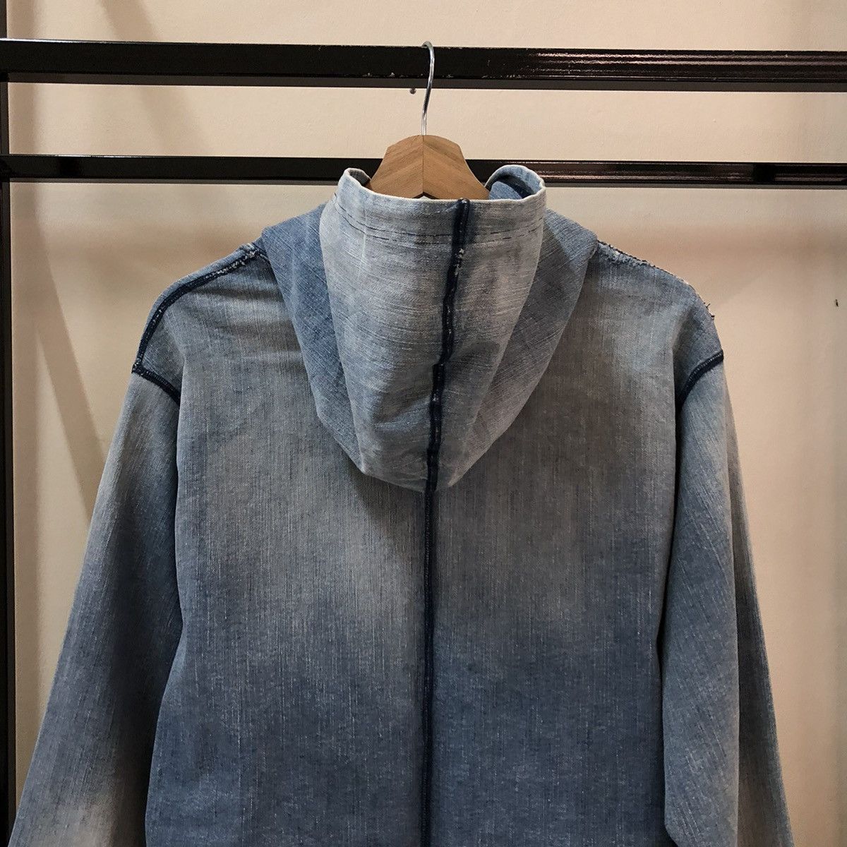 Japanese Brand DENIM JACKET SURF ART SURF SKATE STREETWEAR BIG JOHN Size US L / EU 52-54 / 3 - 8 Thumbnail