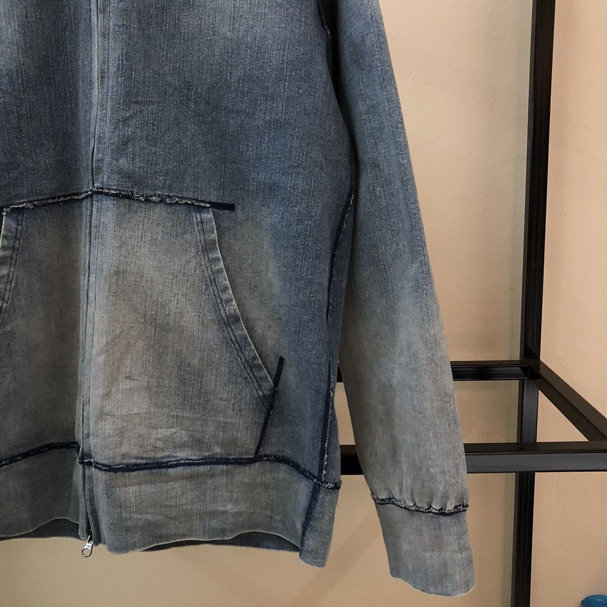 Japanese Brand DENIM JACKET SURF ART SURF SKATE STREETWEAR BIG JOHN Size US L / EU 52-54 / 3 - 4 Thumbnail