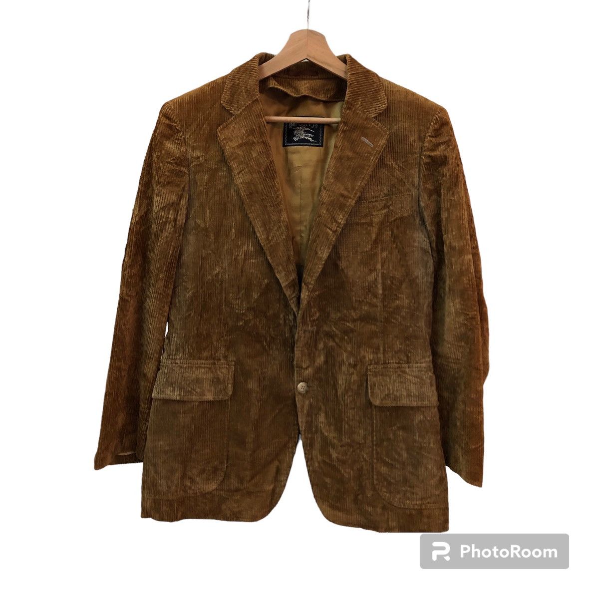 Burberry VINTAGE CORDUROY JACKET BURBERRYS JAPAN MADE Size US M / EU 48-50 / 2 - 1 Thumbnail