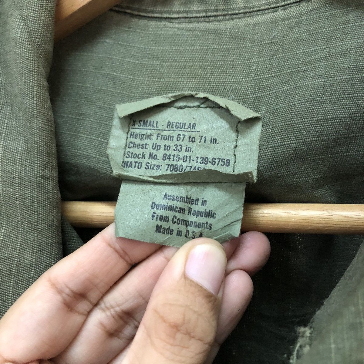 Vintage VINTAGE CARGO SURVIVAL MULTI POCKET JACKET ARMY US ISSUE USA Size US S / EU 44-46 / 1 - 14 Thumbnail