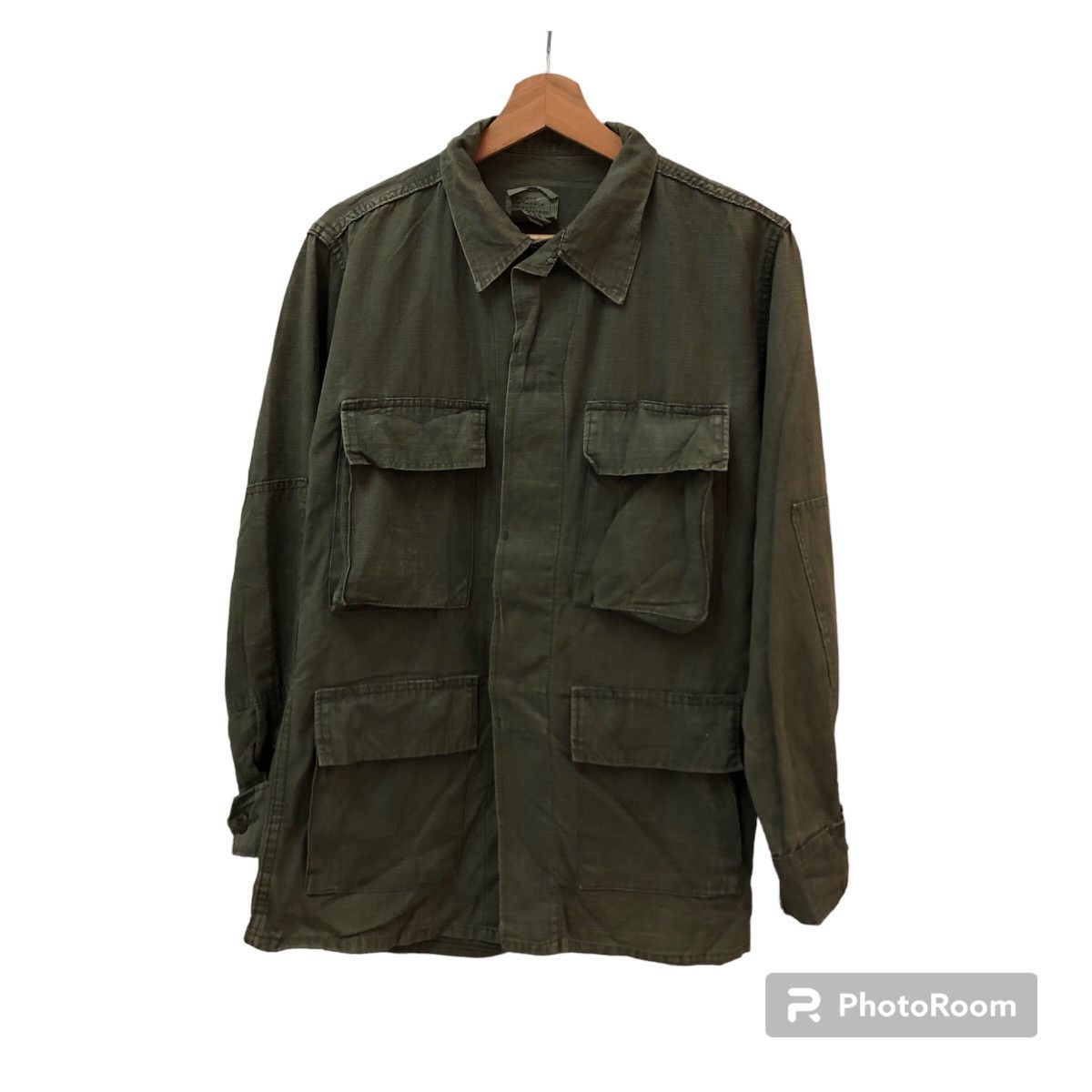 VINTAGE CARGO SURVIVAL MULTI POCKET JACKET ARMY US ISSUE USA