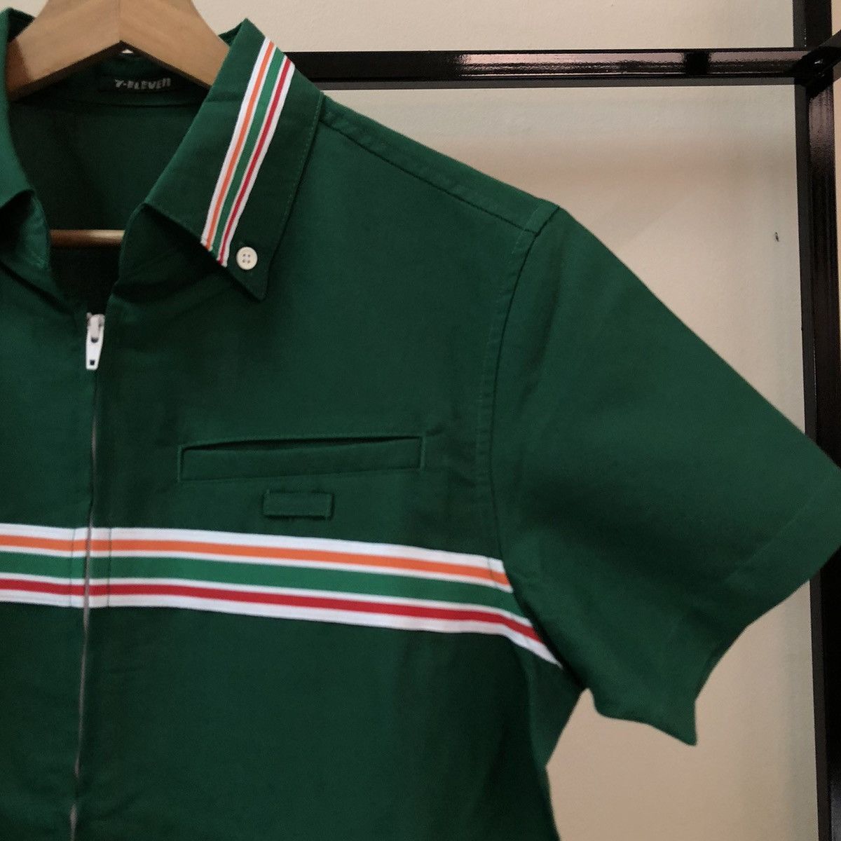 Japanese Brand VINTAGE WORKER JACKET 7-ELEVEN JAPAN BIG LOGO Size US M / EU 48-50 / 2 - 6 Thumbnail