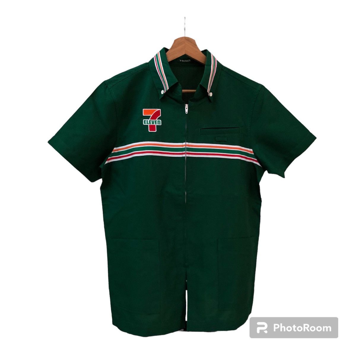 Japanese Brand VINTAGE WORKER JACKET 7-ELEVEN JAPAN BIG LOGO Size US M / EU 48-50 / 2 - 1 Thumbnail
