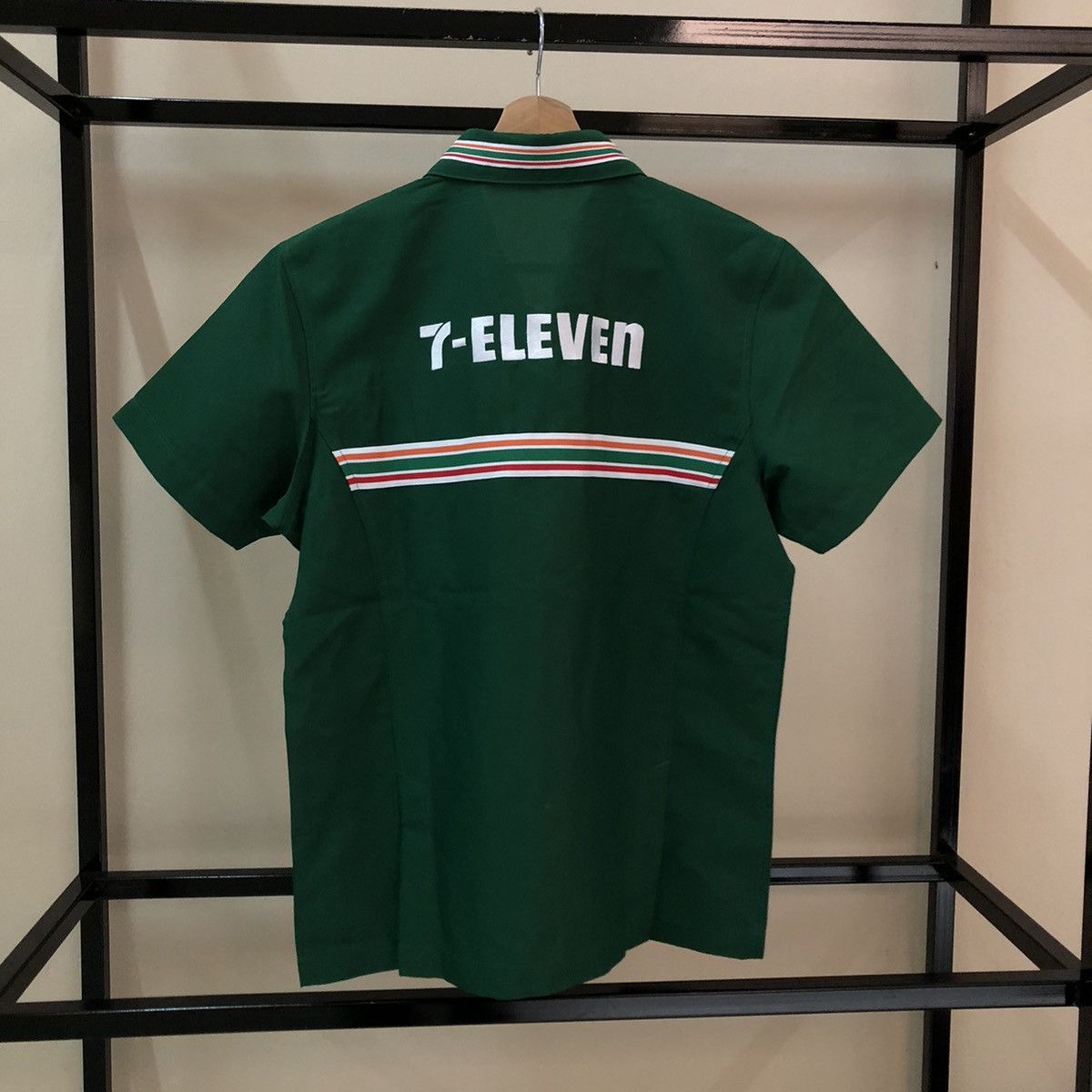 Japanese Brand VINTAGE WORKER JACKET 7-ELEVEN JAPAN BIG LOGO Size US M / EU 48-50 / 2 - 7 Thumbnail