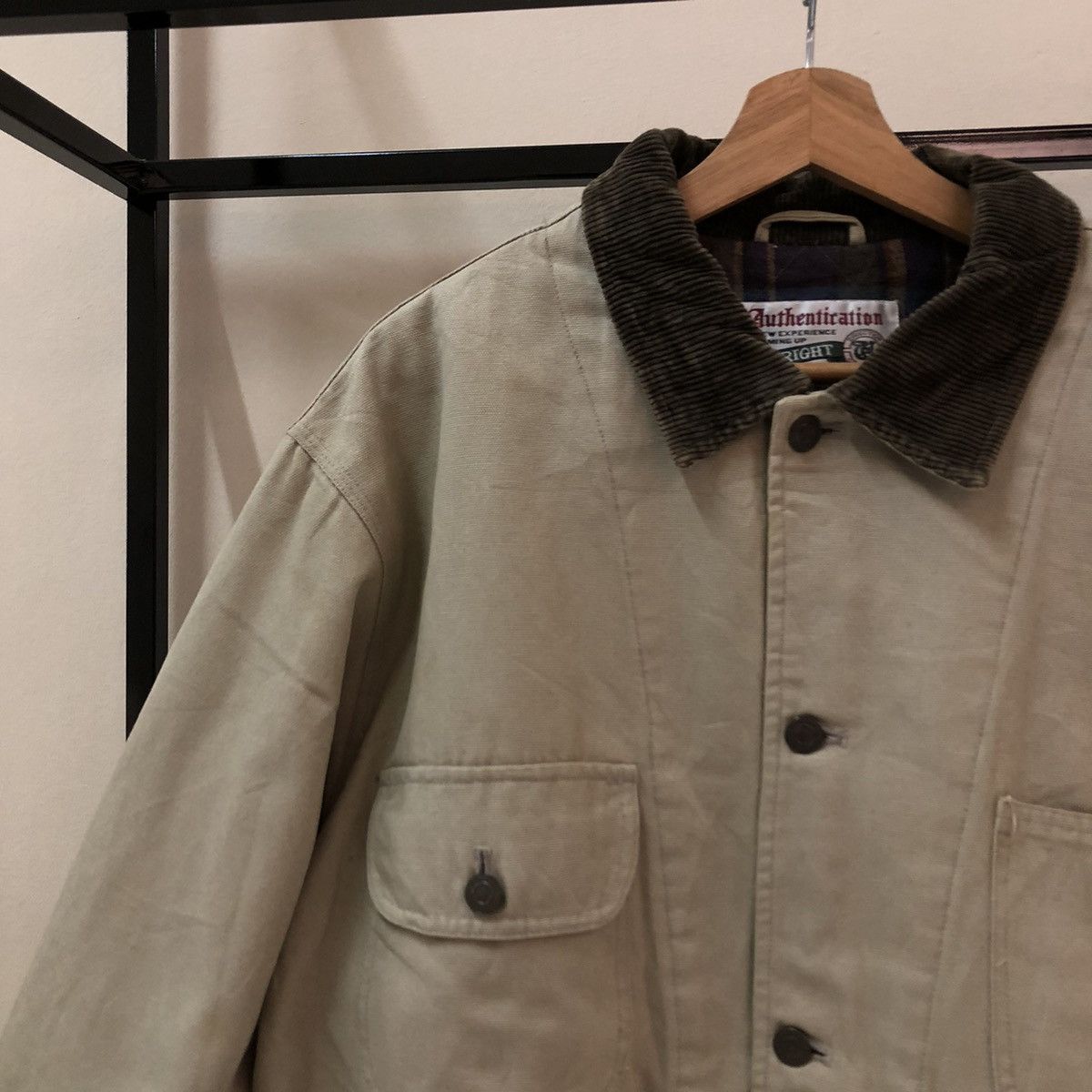 Japanese Brand VINTAGE CHORE JACKET MULTI POCKET AUTHENTIRATION ISSEYMIYAKE Size US L / EU 52-54 / 3 - 6 Thumbnail