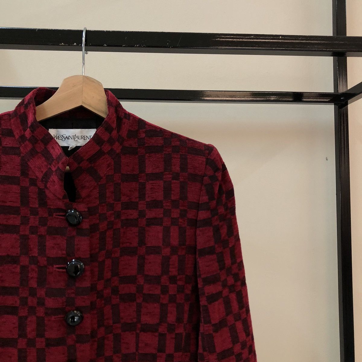 Yves Saint Laurent VERY RARE CROPPED COAT JACKET YVES SAINT LAURENT Size XS / US 0-2 / IT 36-38 - 5 Thumbnail