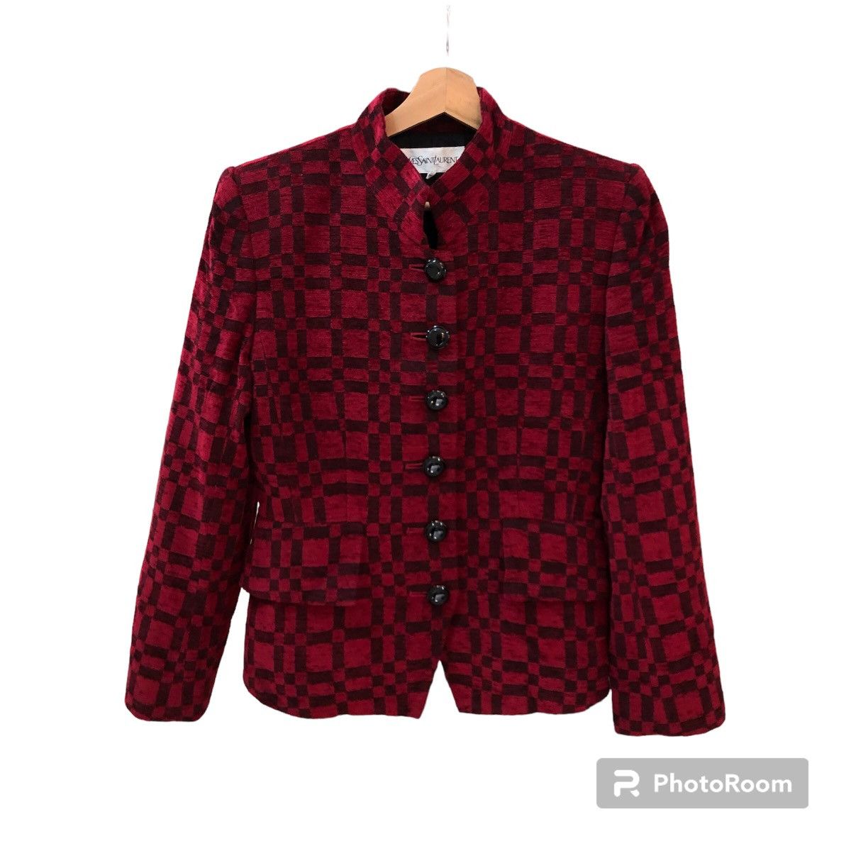 Yves Saint Laurent VERY RARE CROPPED COAT JACKET YVES SAINT LAURENT Size XS / US 0-2 / IT 36-38 - 1 Thumbnail