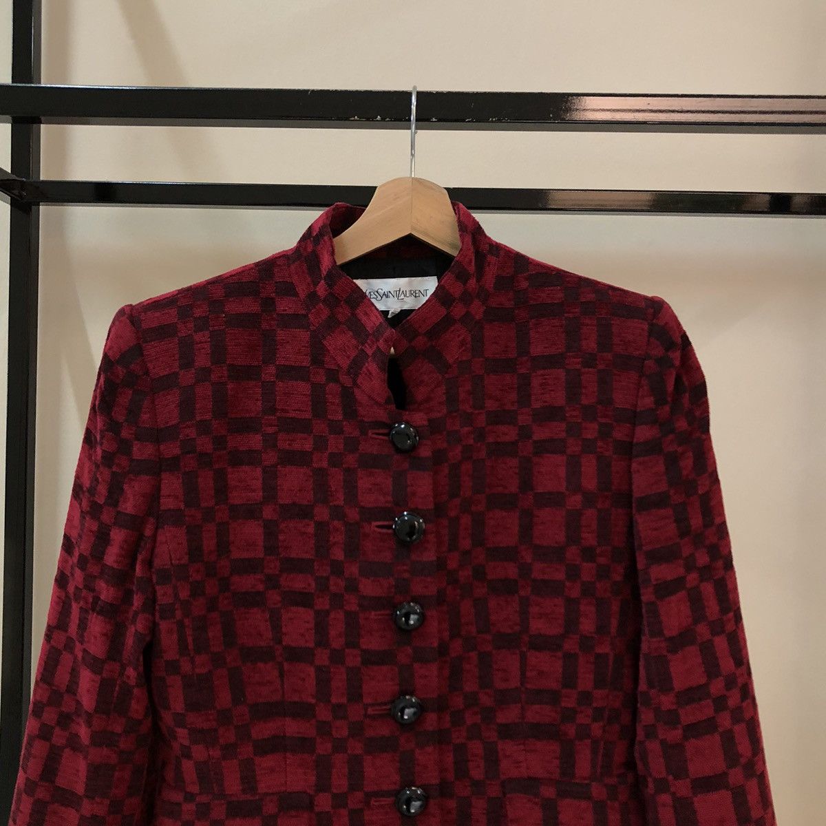 Yves Saint Laurent VERY RARE CROPPED COAT JACKET YVES SAINT LAURENT Size XS / US 0-2 / IT 36-38 - 2 Thumbnail
