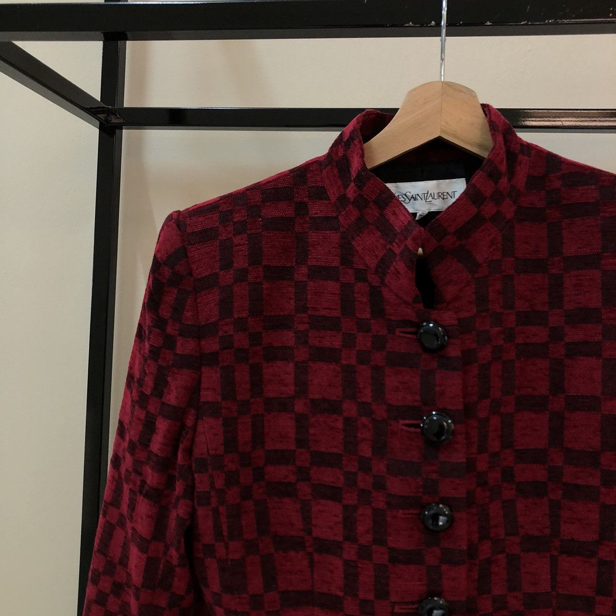 Yves Saint Laurent VERY RARE CROPPED COAT JACKET YVES SAINT LAURENT Size XS / US 0-2 / IT 36-38 - 6 Thumbnail