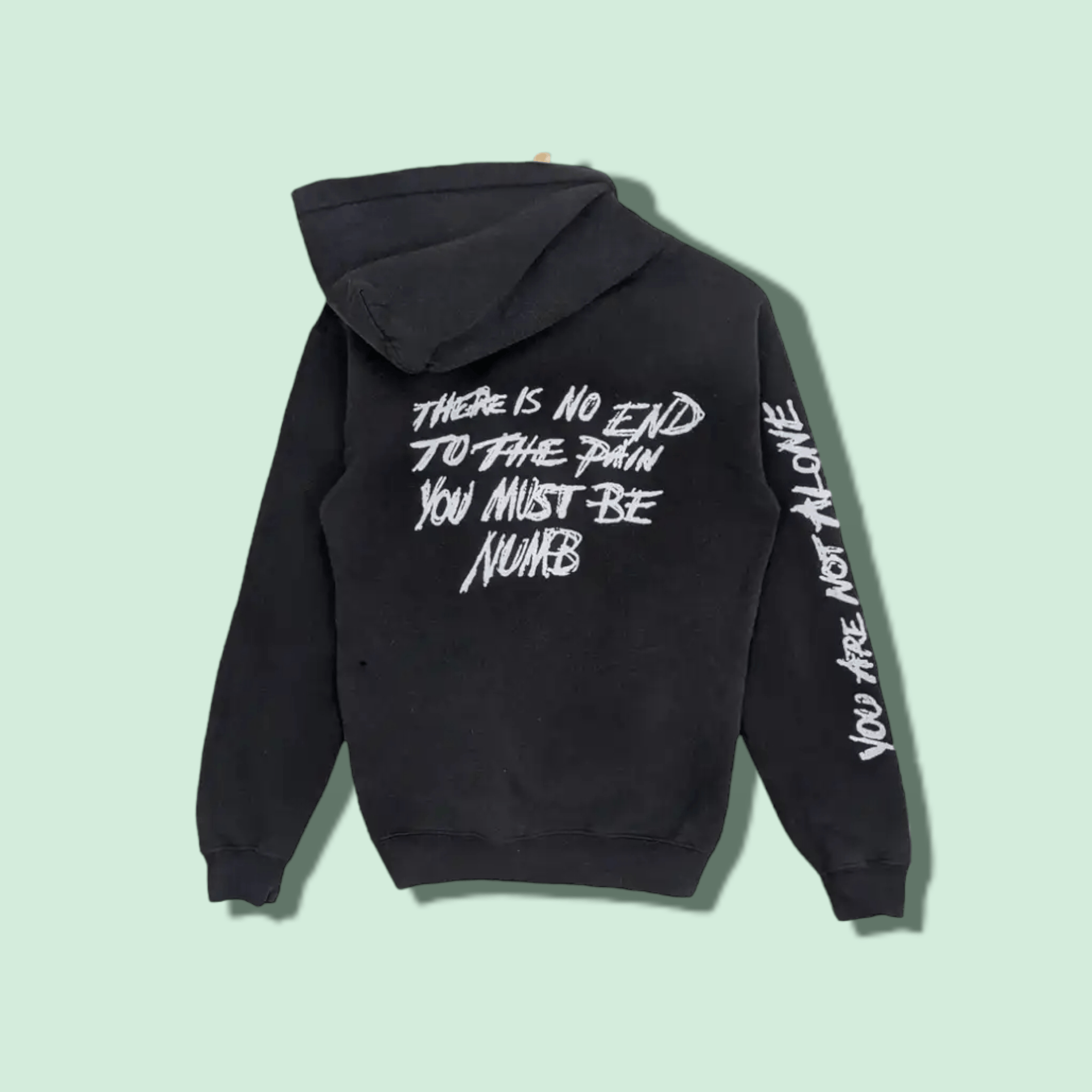 Gildan × Rap Tees CARDINAL ROY Numb Rap Hip Hop Song Hoodie Size US S / EU 44-46 / 1 - 1 Thumbnail