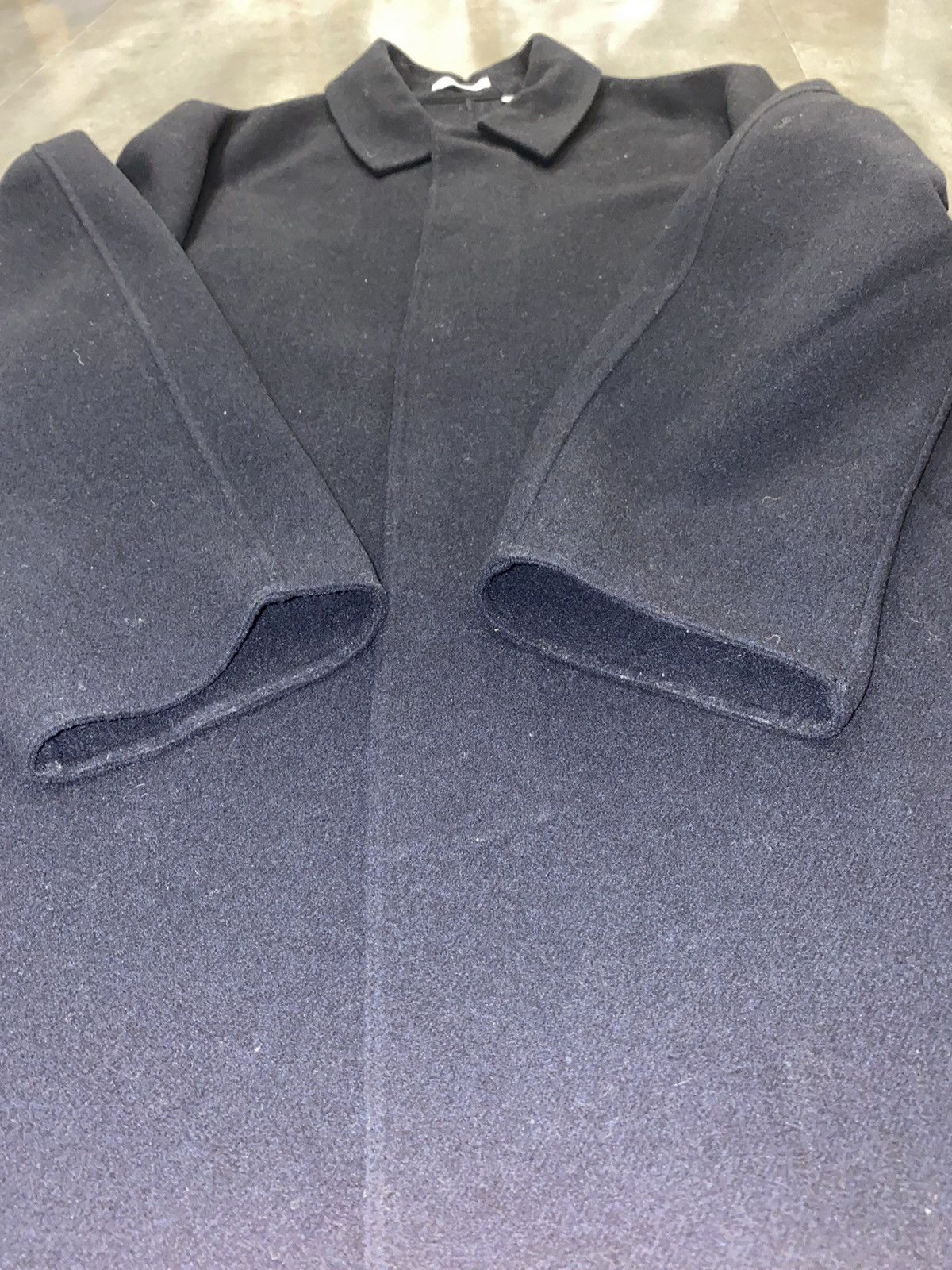 JW Anderson SS20 J.W Anderson X Uniqlo Military Dark Navy Wool Coat Size US XL / EU 56 / 4 - 10 Thumbnail