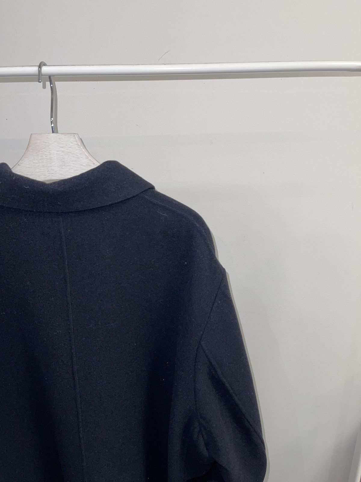 JW Anderson SS20 J.W Anderson X Uniqlo Military Dark Navy Wool Coat Size US XL / EU 56 / 4 - 7 Thumbnail