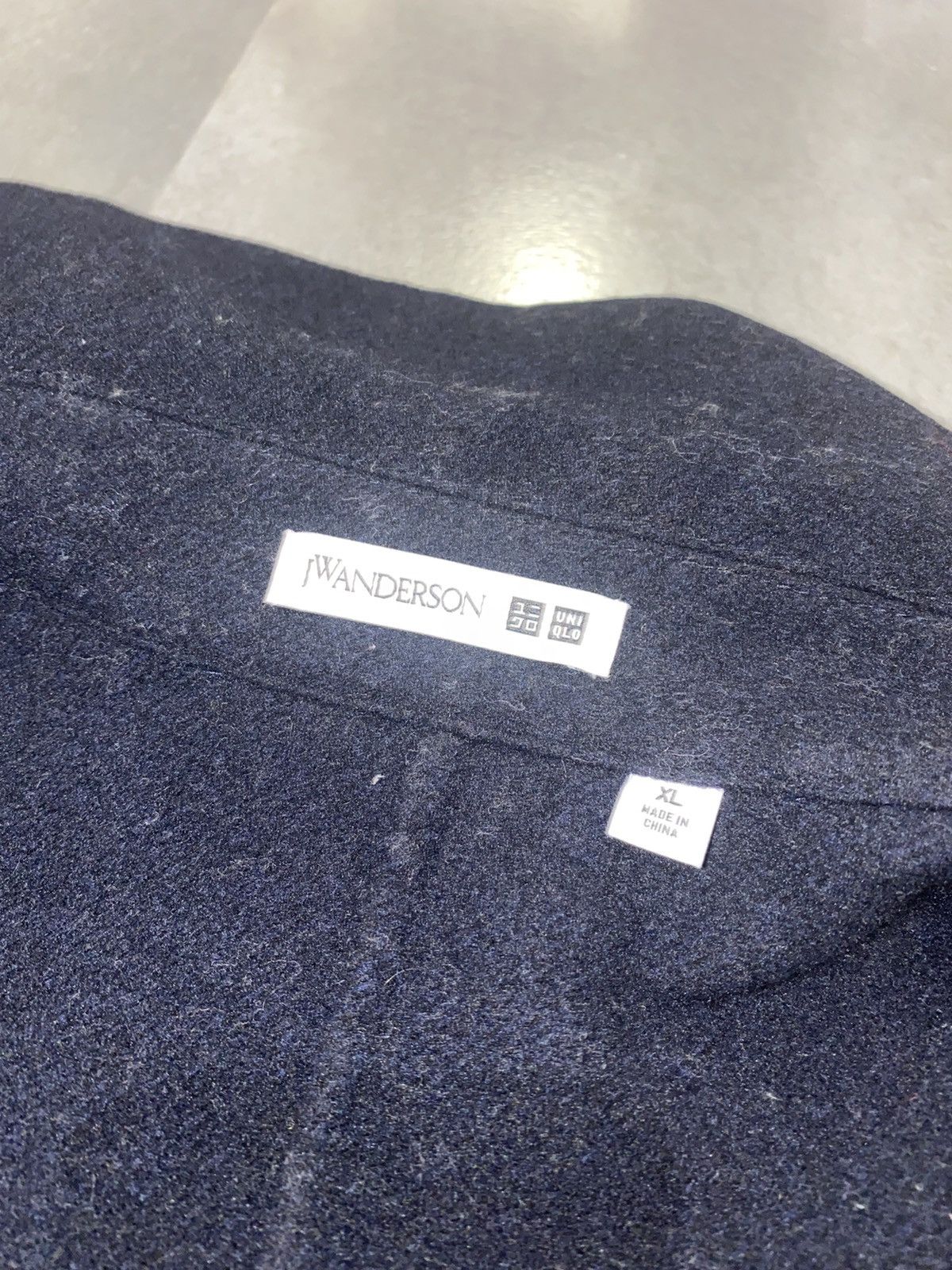 JW Anderson SS20 J.W Anderson X Uniqlo Military Dark Navy Wool Coat Size US XL / EU 56 / 4 - 14 Thumbnail