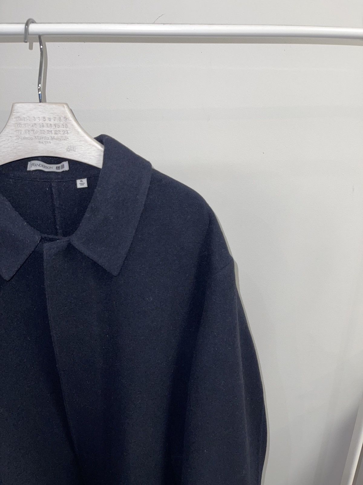 JW Anderson SS20 J.W Anderson X Uniqlo Military Dark Navy Wool Coat Size US XL / EU 56 / 4 - 4 Thumbnail