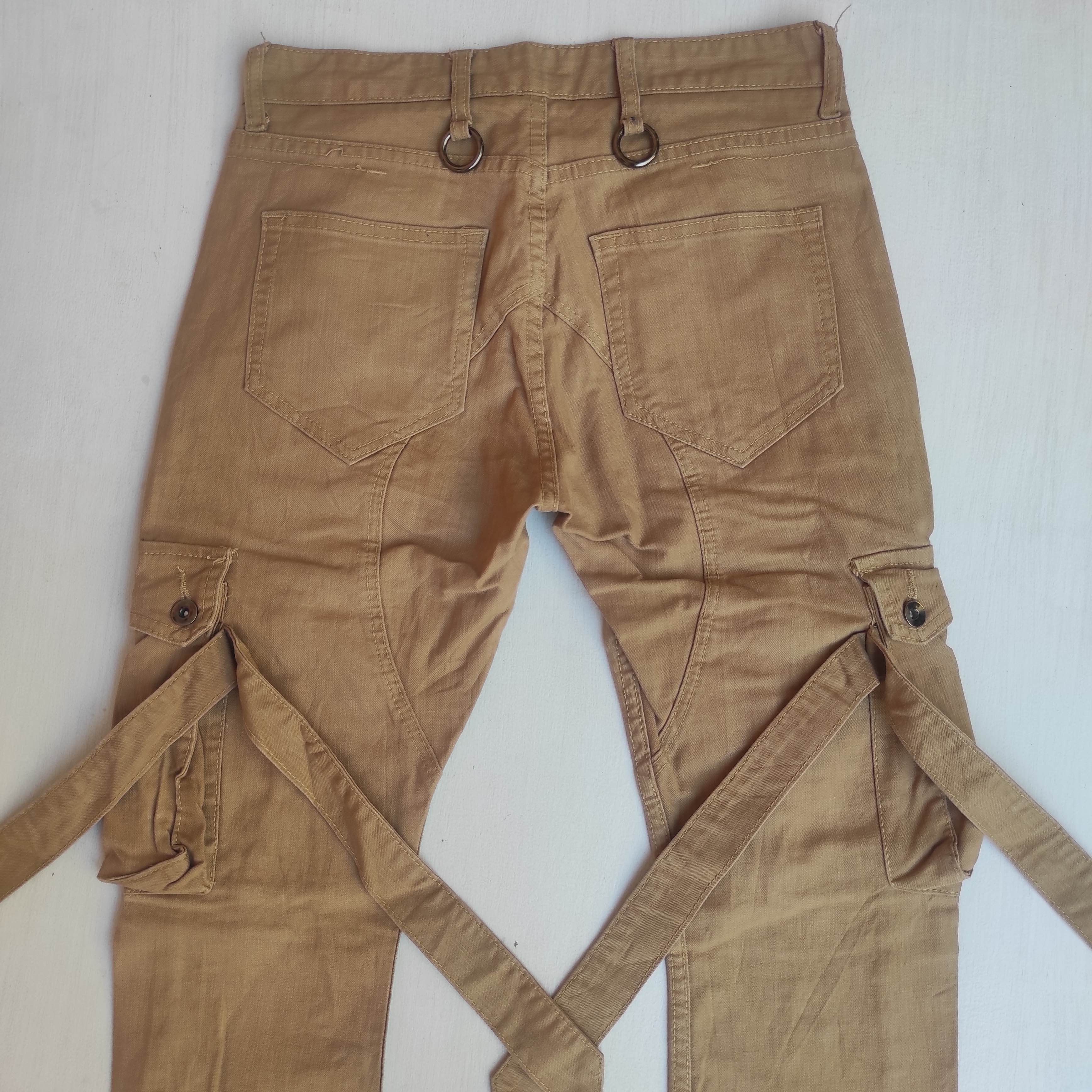 Hysteric Glamour OPEN ARMS Bondage Cargo Flare pants Size US 30 / EU 46 - 14 Thumbnail