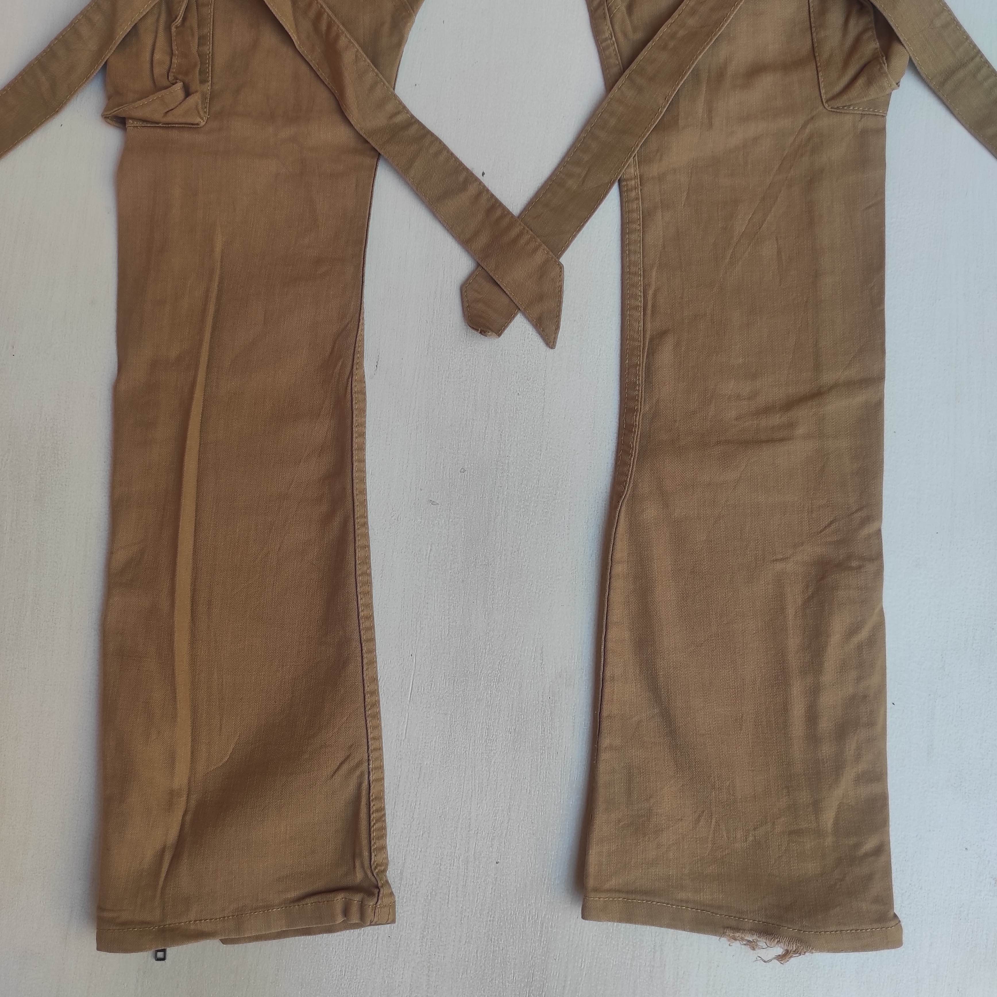 Hysteric Glamour OPEN ARMS Bondage Cargo Flare pants Size US 30 / EU 46 - 15 Thumbnail