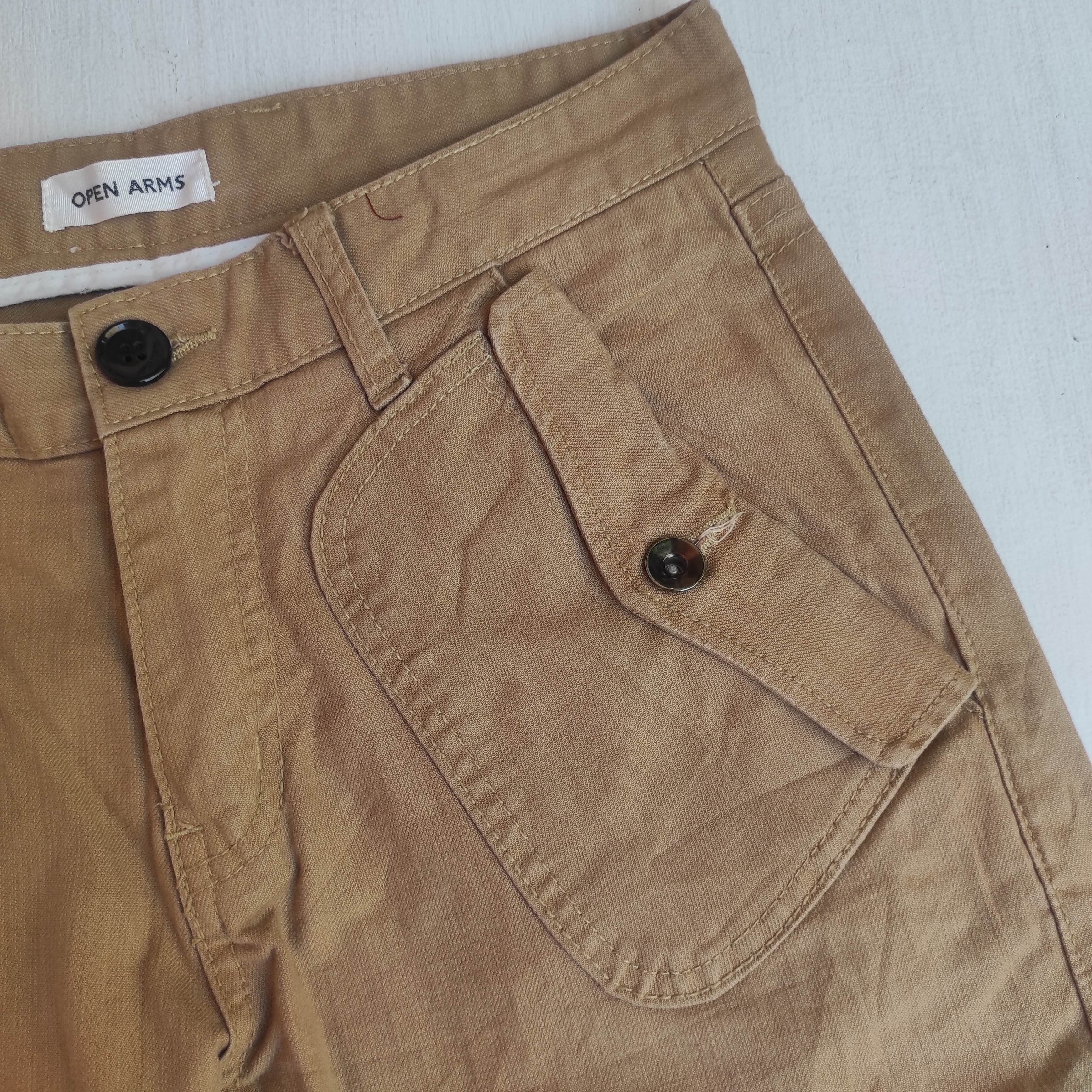 Hysteric Glamour OPEN ARMS Bondage Cargo Flare pants Size US 30 / EU 46 - 6 Thumbnail