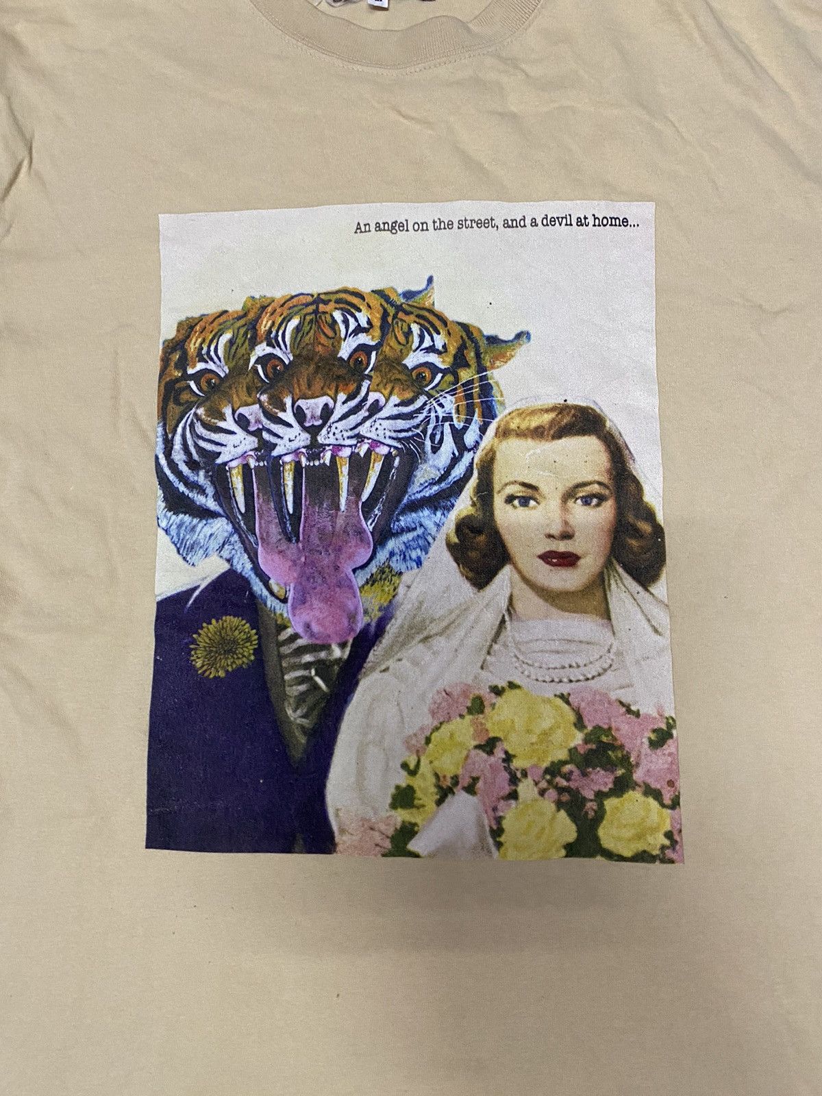 20471120 × Beauty Beast × Japanese Brand Son Of the cheese Japan an angel on street,devil at home Size US L / EU 52-54 / 3 - 2 Thumbnail