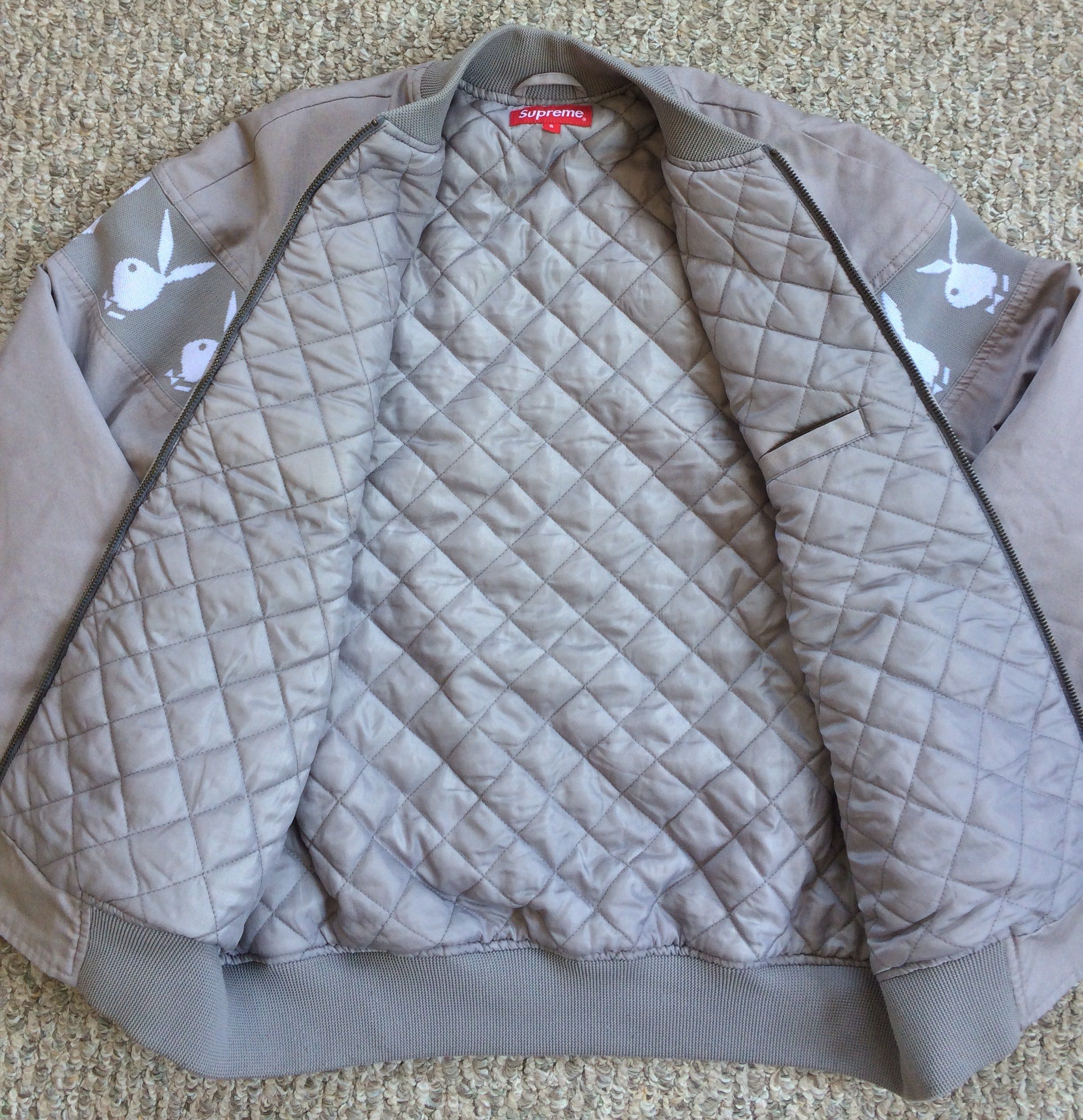Playboy × Supreme S/S 2019 Supreme x Playboy Crew Jacket size small Size US S / EU 44-46 / 1 - 2 Thumbnail