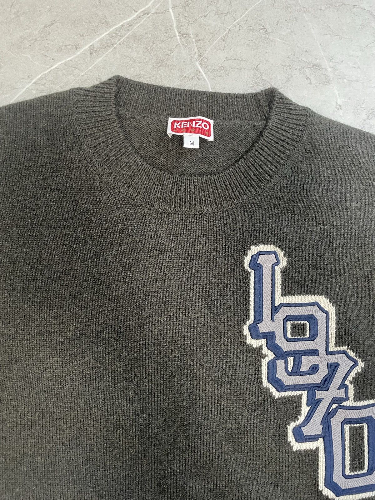 Kenzo Kenzo tiger knit sweater M Size US M / EU 48-50 / 2 - 6 Thumbnail