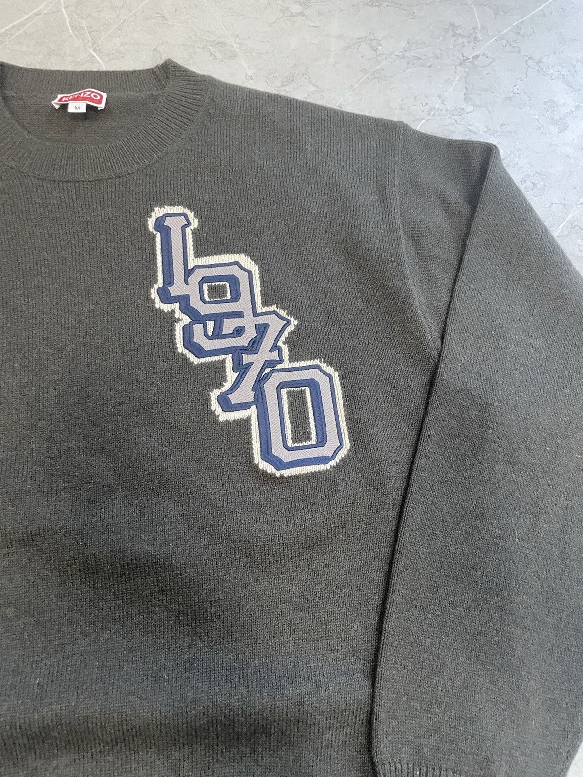 Kenzo Kenzo tiger knit sweater M Size US M / EU 48-50 / 2 - 5 Thumbnail