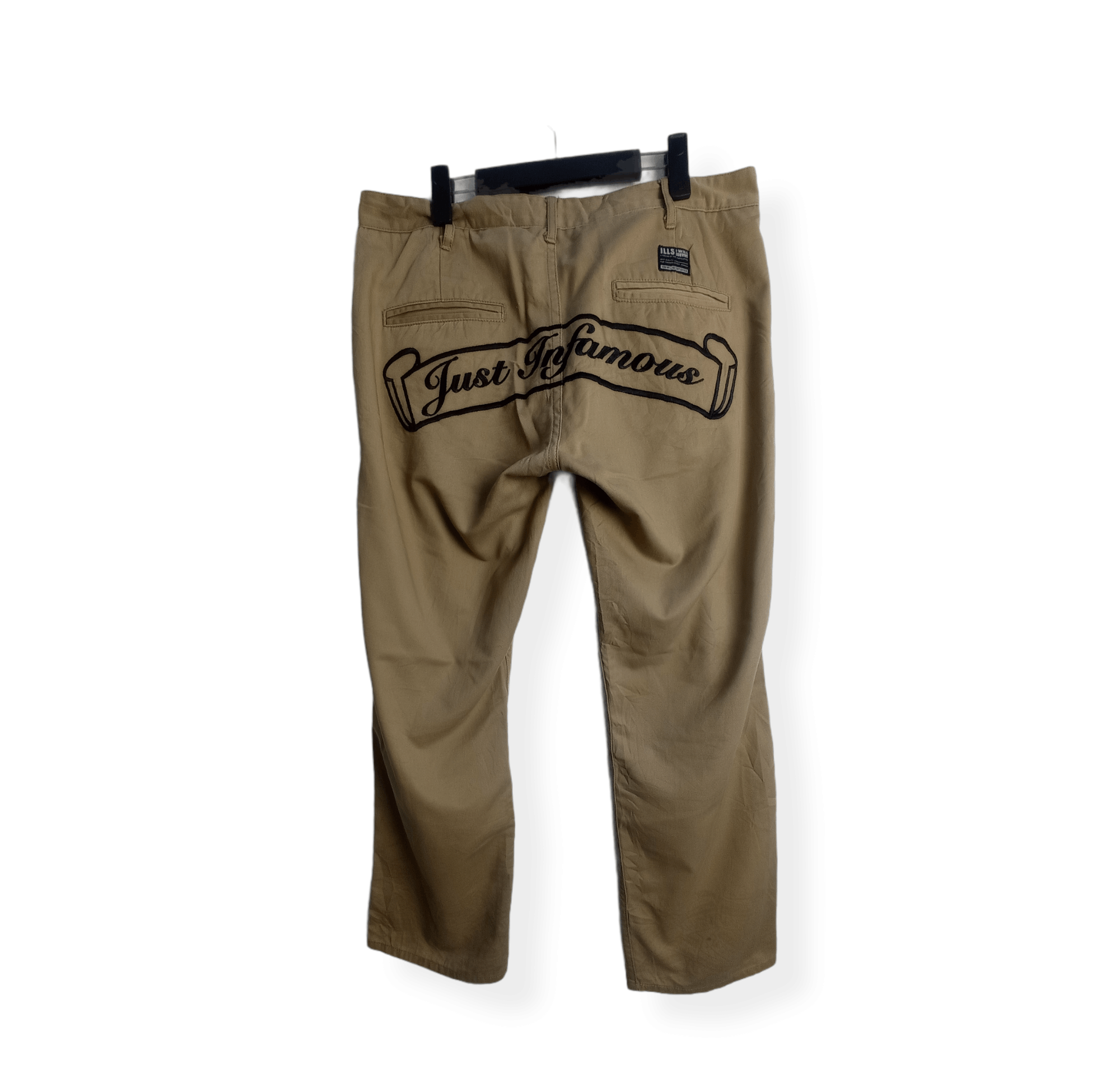 Japanese Brand Casual Pants ILL'S Just Infamous Size US 35 - 1 Thumbnail