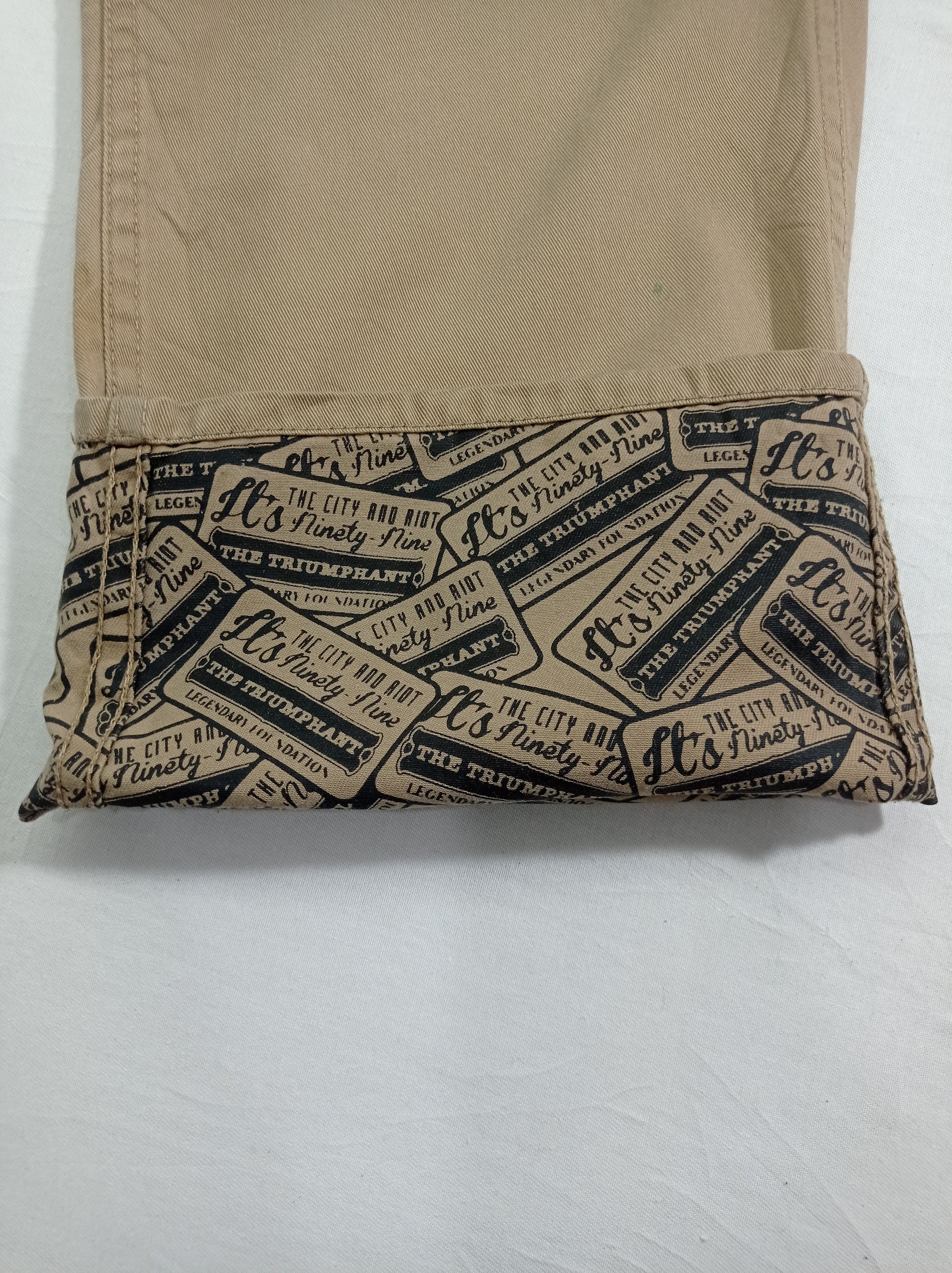 Japanese Brand Casual Pants ILL'S Just Infamous Size US 35 - 5 Thumbnail