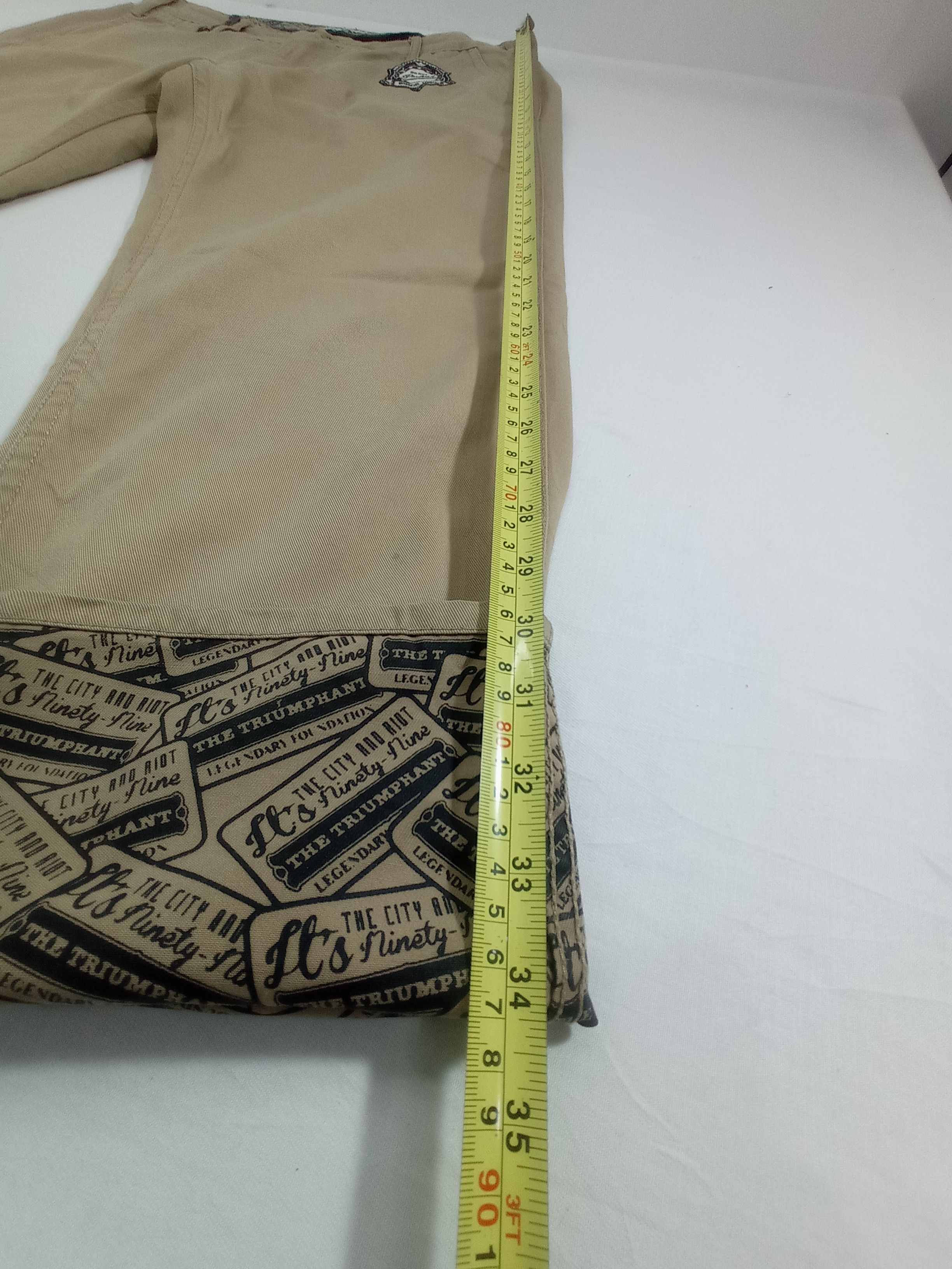 Japanese Brand Casual Pants ILL'S Just Infamous Size US 35 - 14 Thumbnail