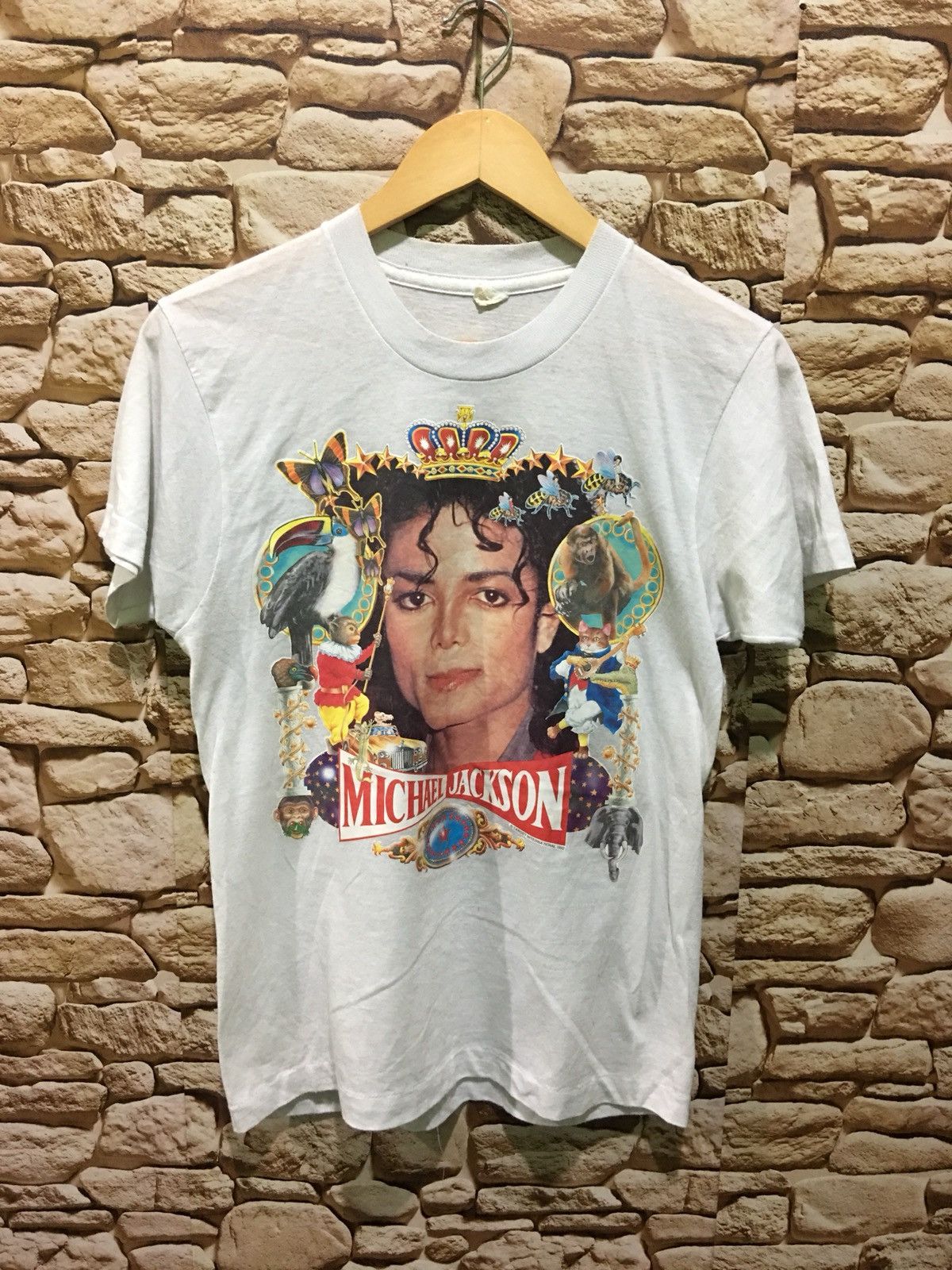 Band Tees Vintage Michael Jackson King Of Pop History Tour shirt Size US M / EU 48-50 / 2 - 1 Thumbnail