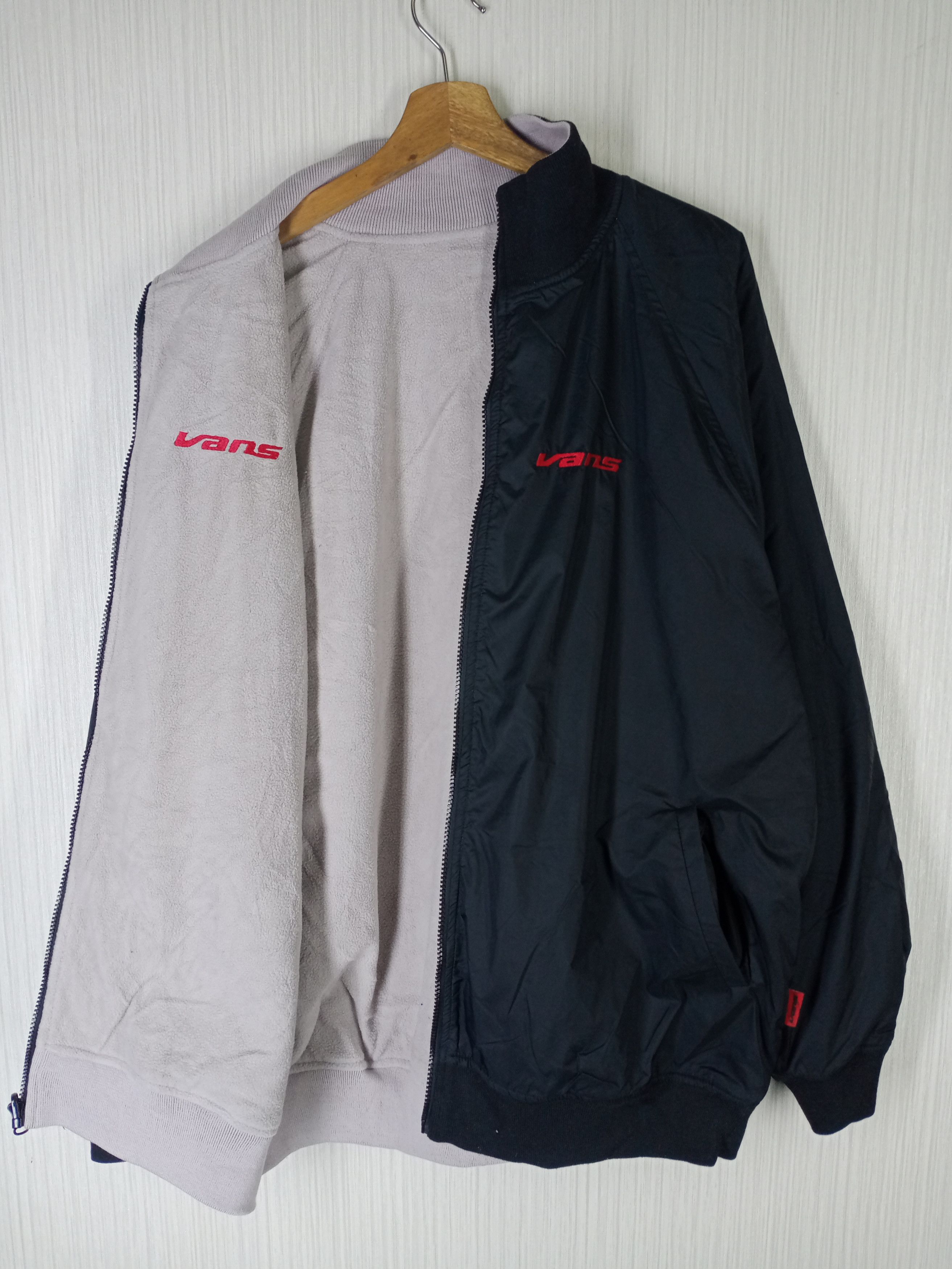 Vans Vintage Vans Bomber Jacket Reversible Size US XL / EU 56 / 4 - 4 Thumbnail