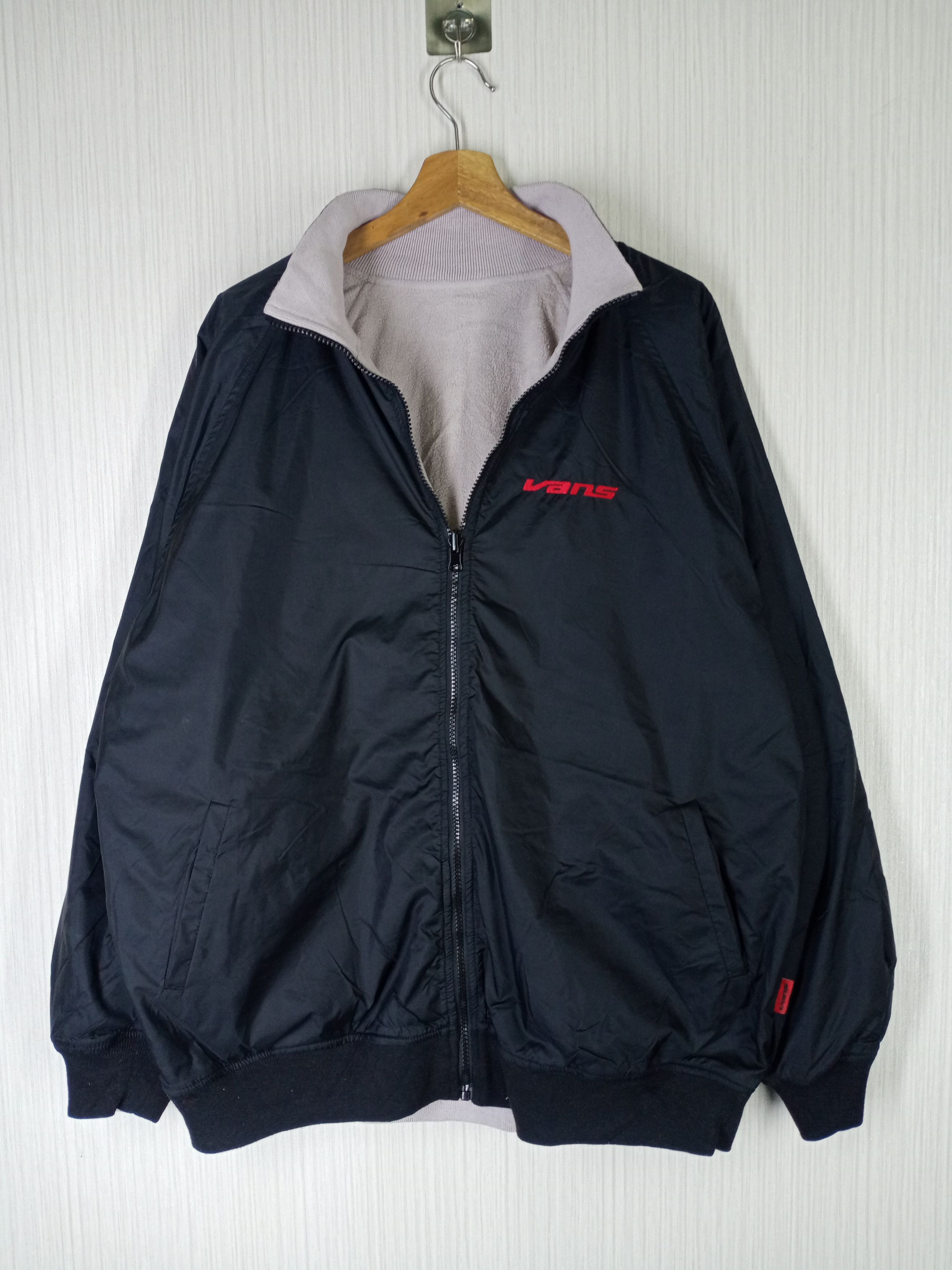 Vans Vintage Vans Bomber Jacket Reversible Size US XL / EU 56 / 4 - 2 Thumbnail