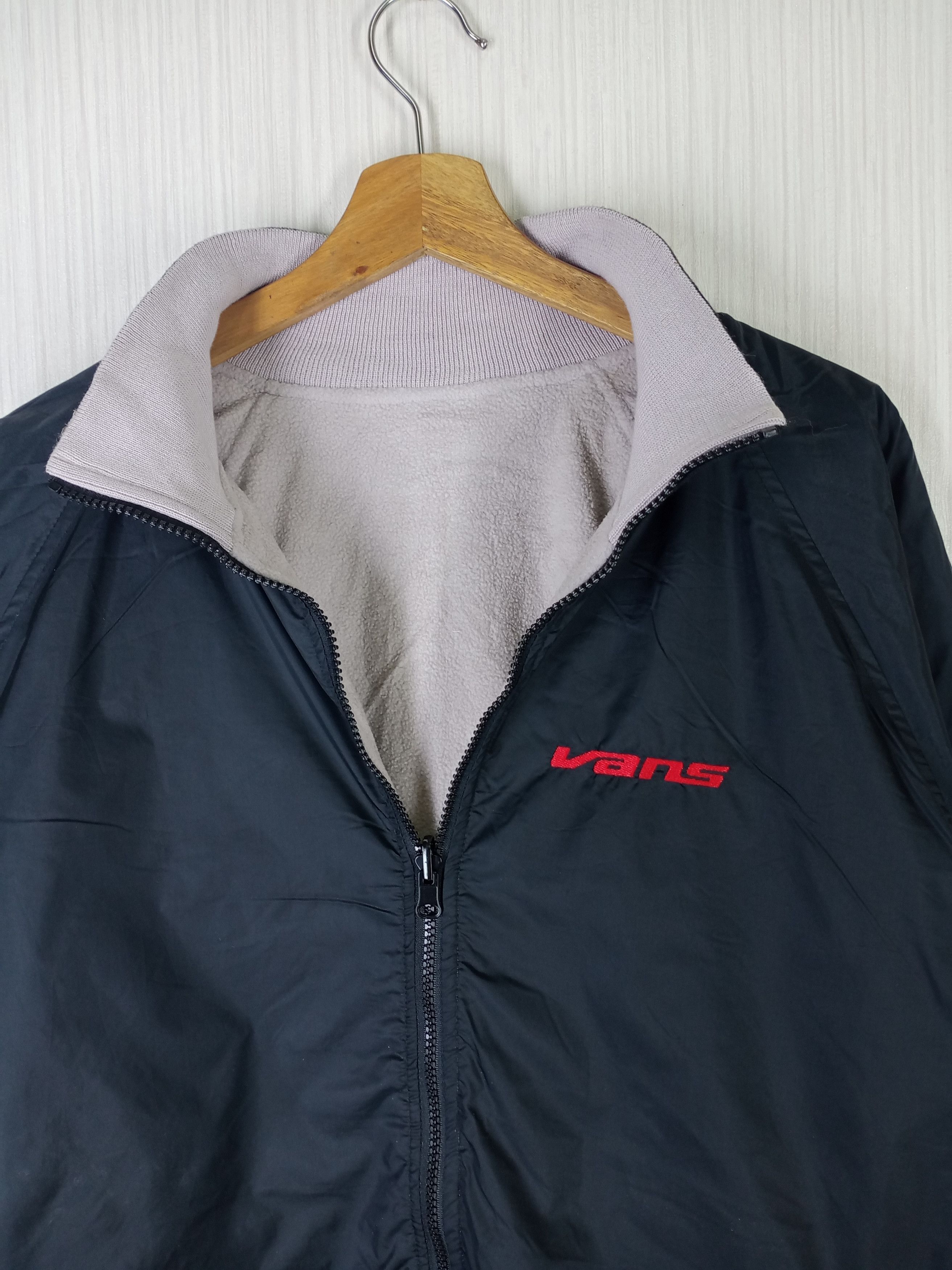 Vans Vintage Vans Bomber Jacket Reversible Size US XL / EU 56 / 4 - 1 Thumbnail
