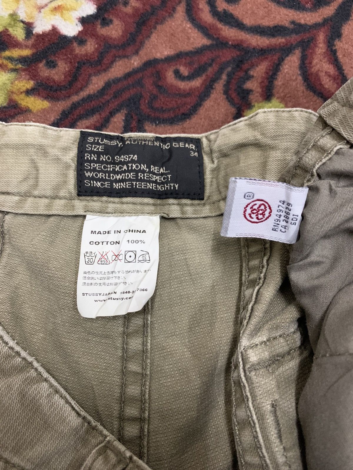 Stussy Stussy Multi Pocket Utility Shorts Size US 36 / EU 52 - 4 Thumbnail