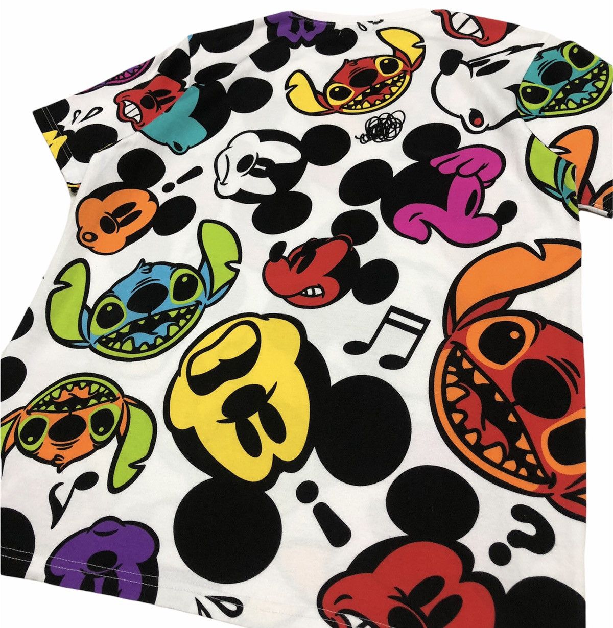 Cartoon Network Mickey Stitch T-shirt Disney ResortTDR Disneysea Disneyland Size US M / EU 48-50 / 2 - 7 Thumbnail