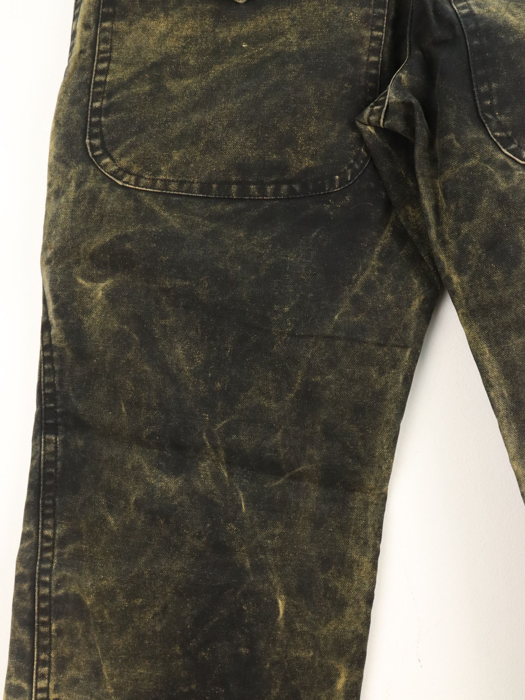Genetic Manipulation Shinichiro Kuriya GENETIC MANIPULATION Acid Wash Ankle Zipper Pant Size US 31 - 9 Thumbnail