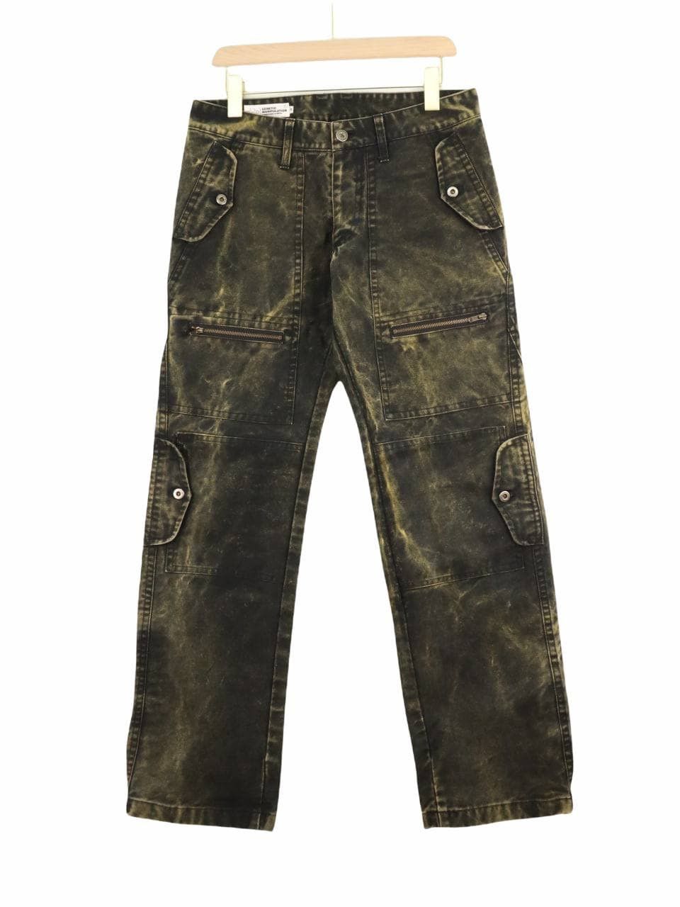 Genetic Manipulation Shinichiro Kuriya GENETIC MANIPULATION Acid Wash Ankle Zipper Pant Size US 31 - 1 Thumbnail