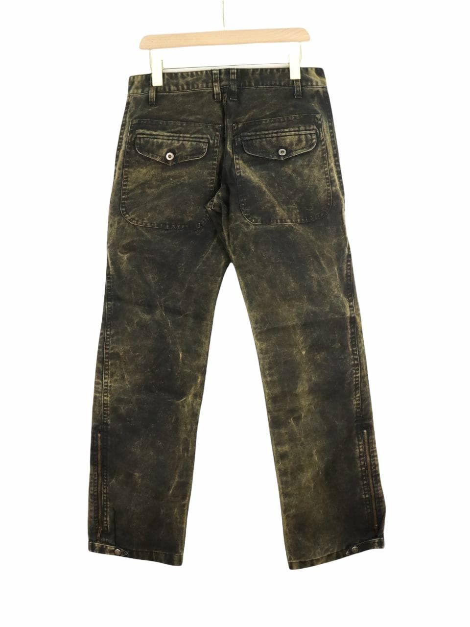 Genetic Manipulation Shinichiro Kuriya GENETIC MANIPULATION Acid Wash Ankle Zipper Pant Size US 31 - 3 Thumbnail