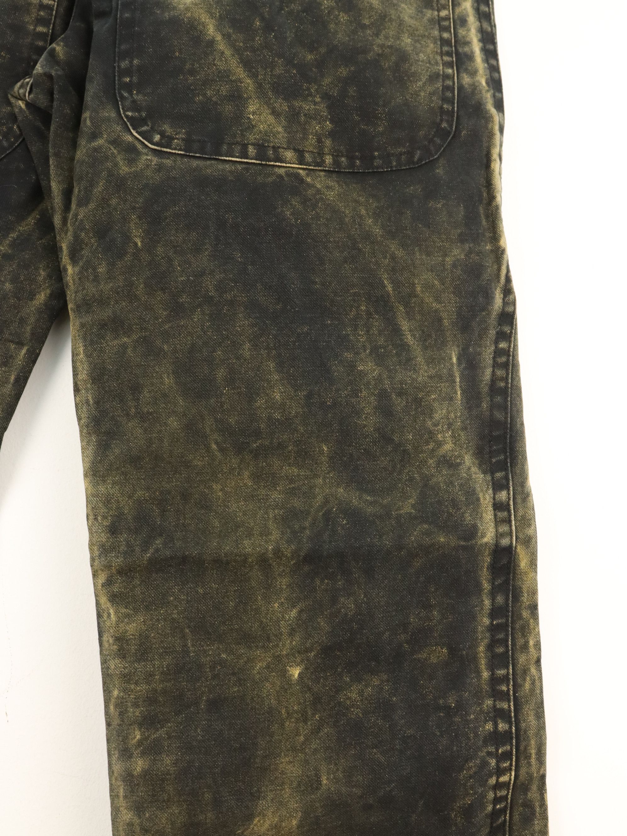 Genetic Manipulation Shinichiro Kuriya GENETIC MANIPULATION Acid Wash Ankle Zipper Pant Size US 31 - 10 Thumbnail