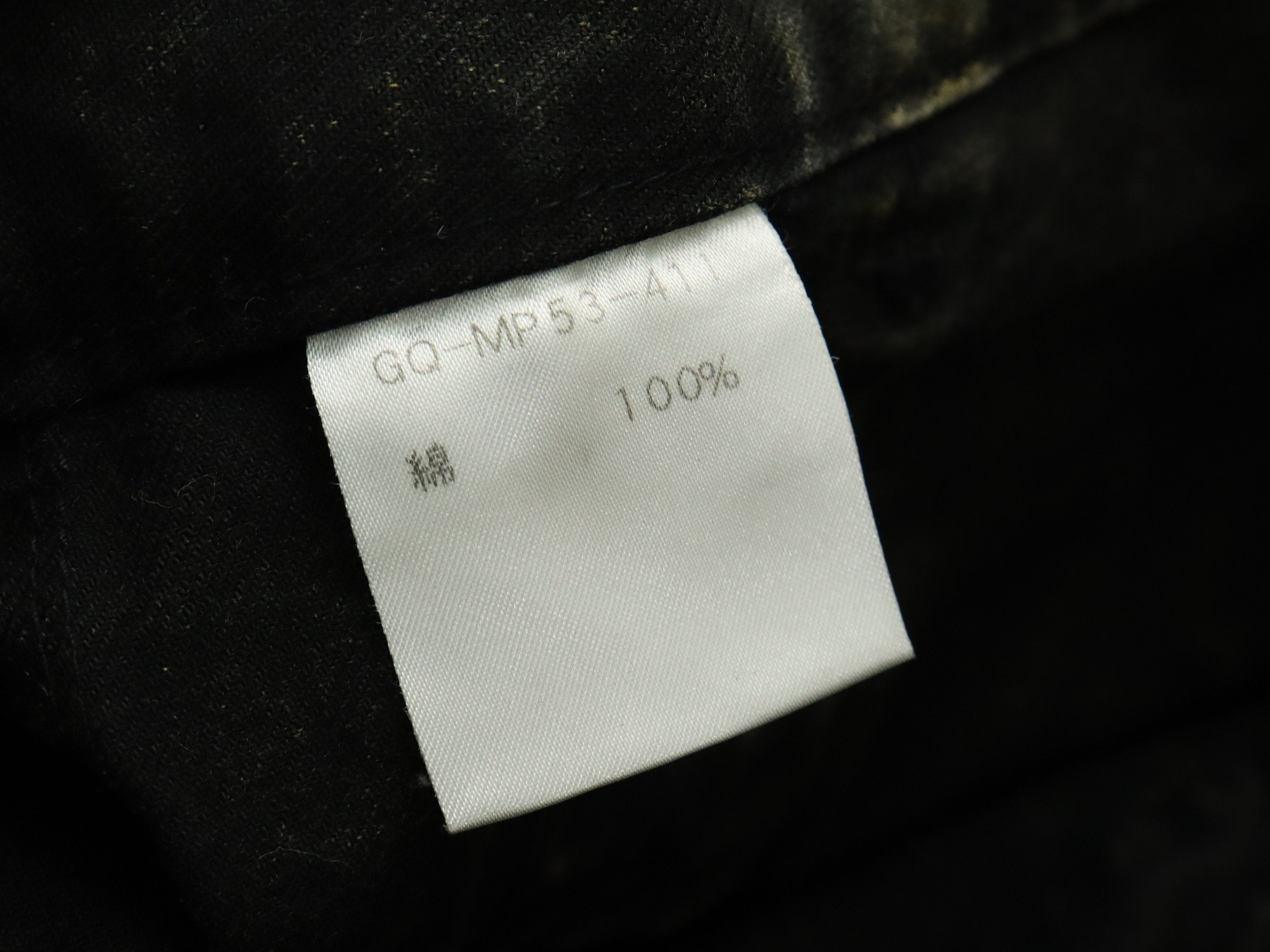 Genetic Manipulation Shinichiro Kuriya GENETIC MANIPULATION Acid Wash Ankle Zipper Pant Size US 31 - 16 Thumbnail