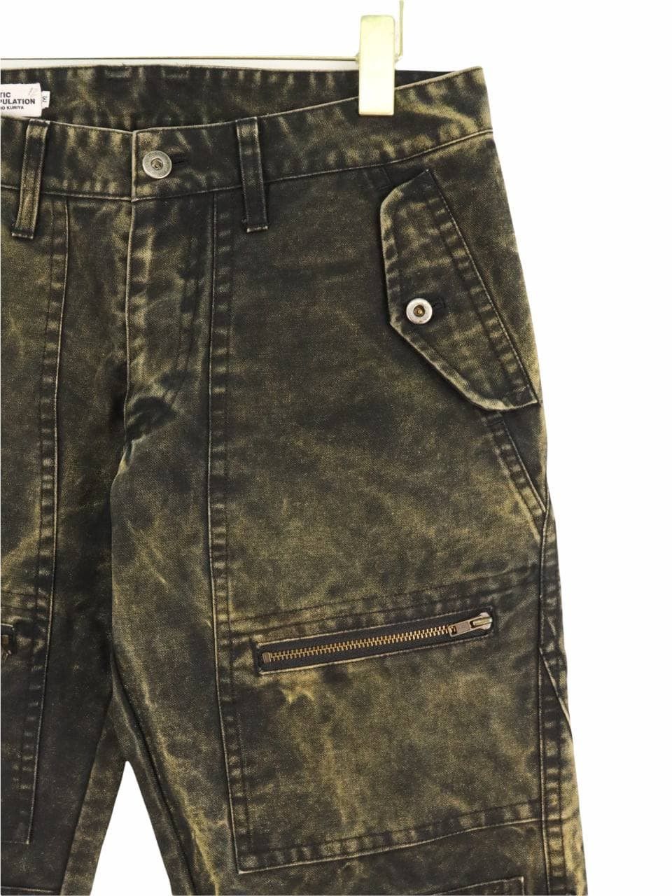 Genetic Manipulation Shinichiro Kuriya GENETIC MANIPULATION Acid Wash Ankle Zipper Pant Size US 31 - 2 Thumbnail