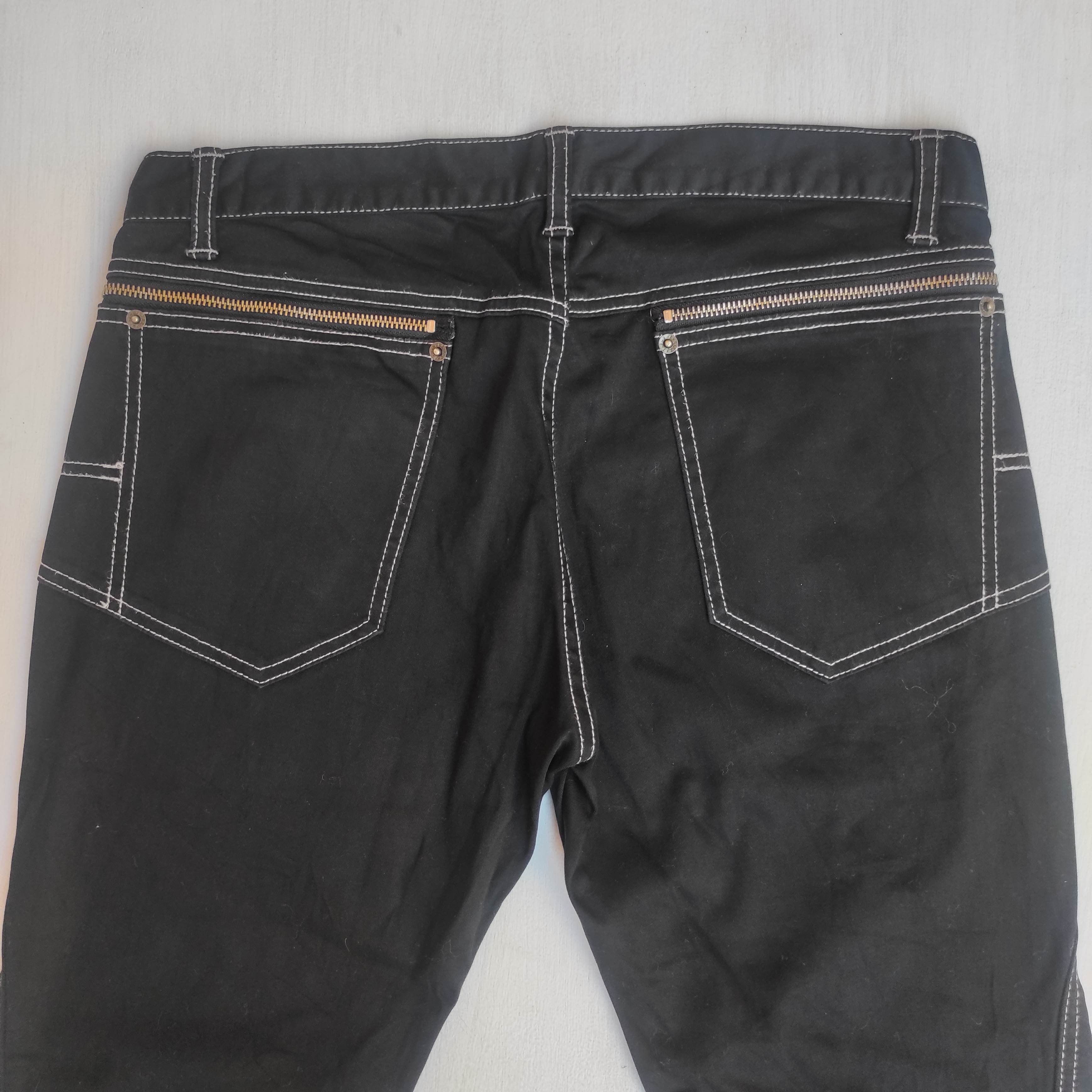 PPFM PPFM multi zip Flare pants size M Size US 32 / EU 48 - 12 Thumbnail