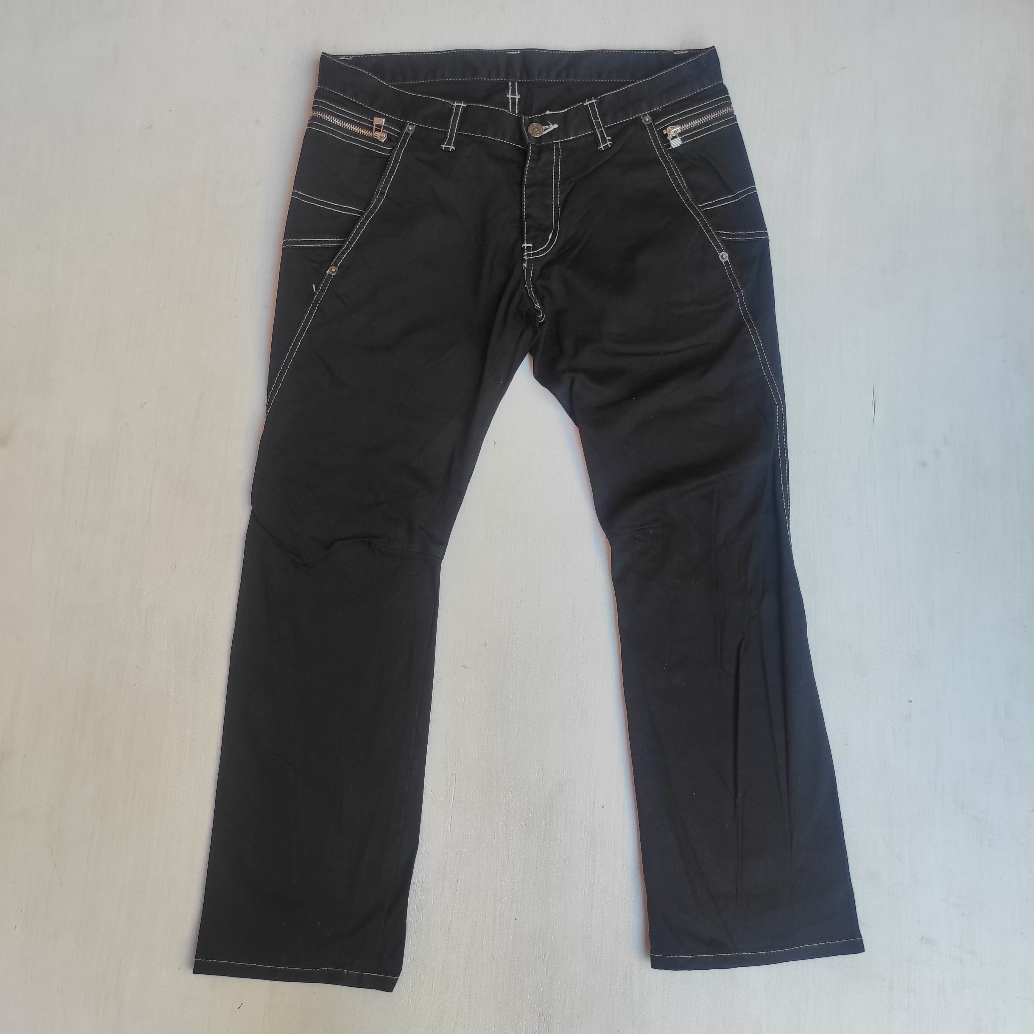 PPFM PPFM multi zip Flare pants size M Size US 32 / EU 48 - 2 Thumbnail